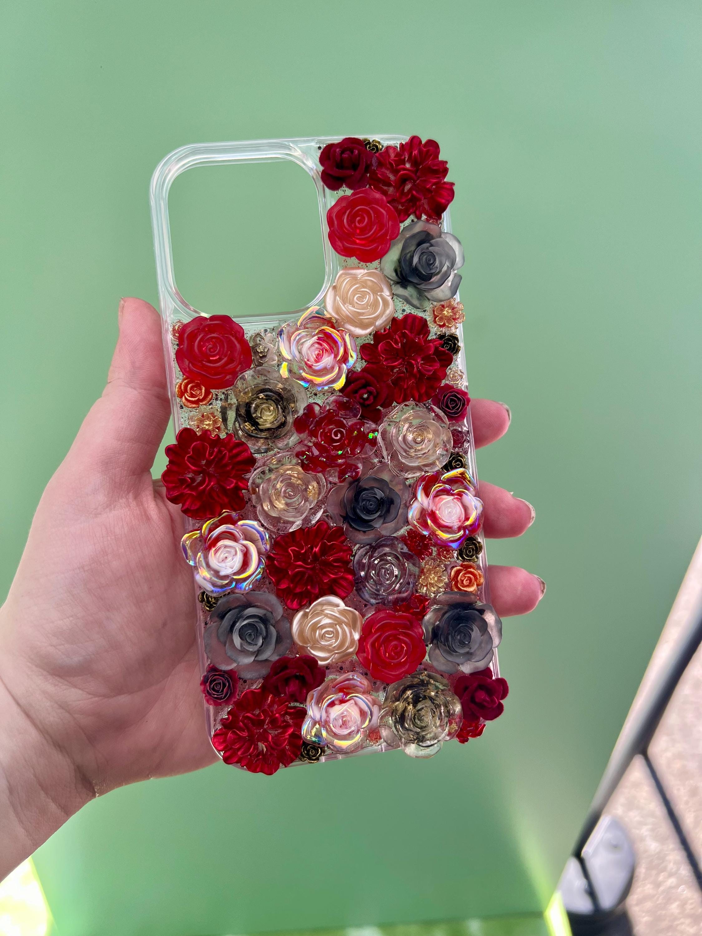 Floral Themed 3D Phone Case