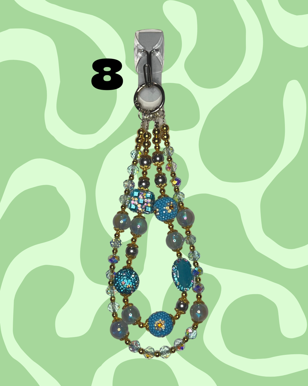 Deluxe Handmade Wristlets - Glass and metal beads!