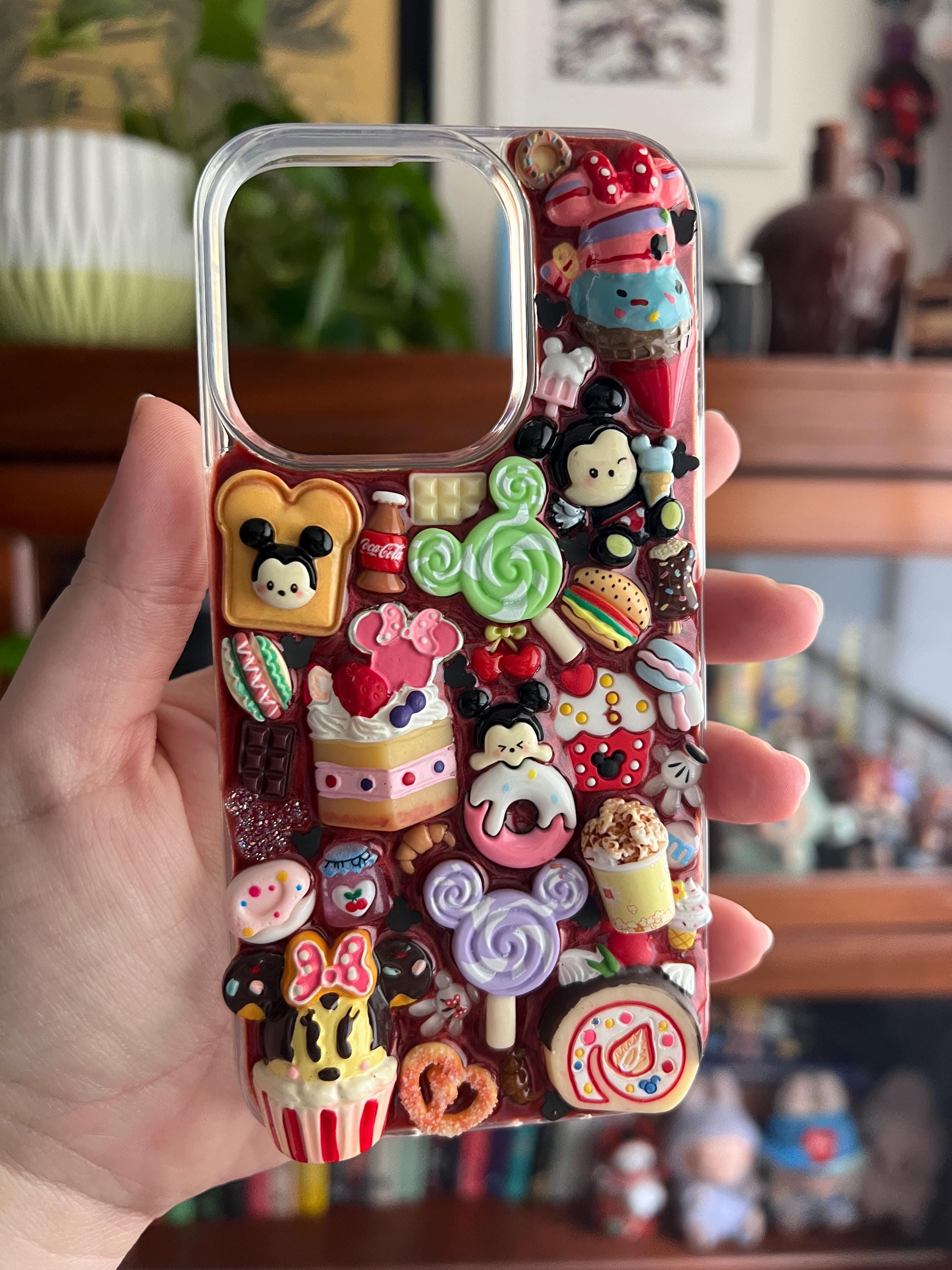 Kawaii Mickey & Disney Parks Snacks Inspired 3D Deco Phone Case