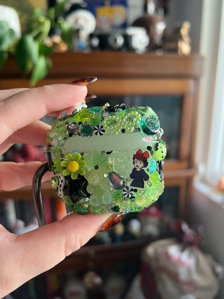 Custom Airpods Case: Glitter Charms, Kawaii Junk Style