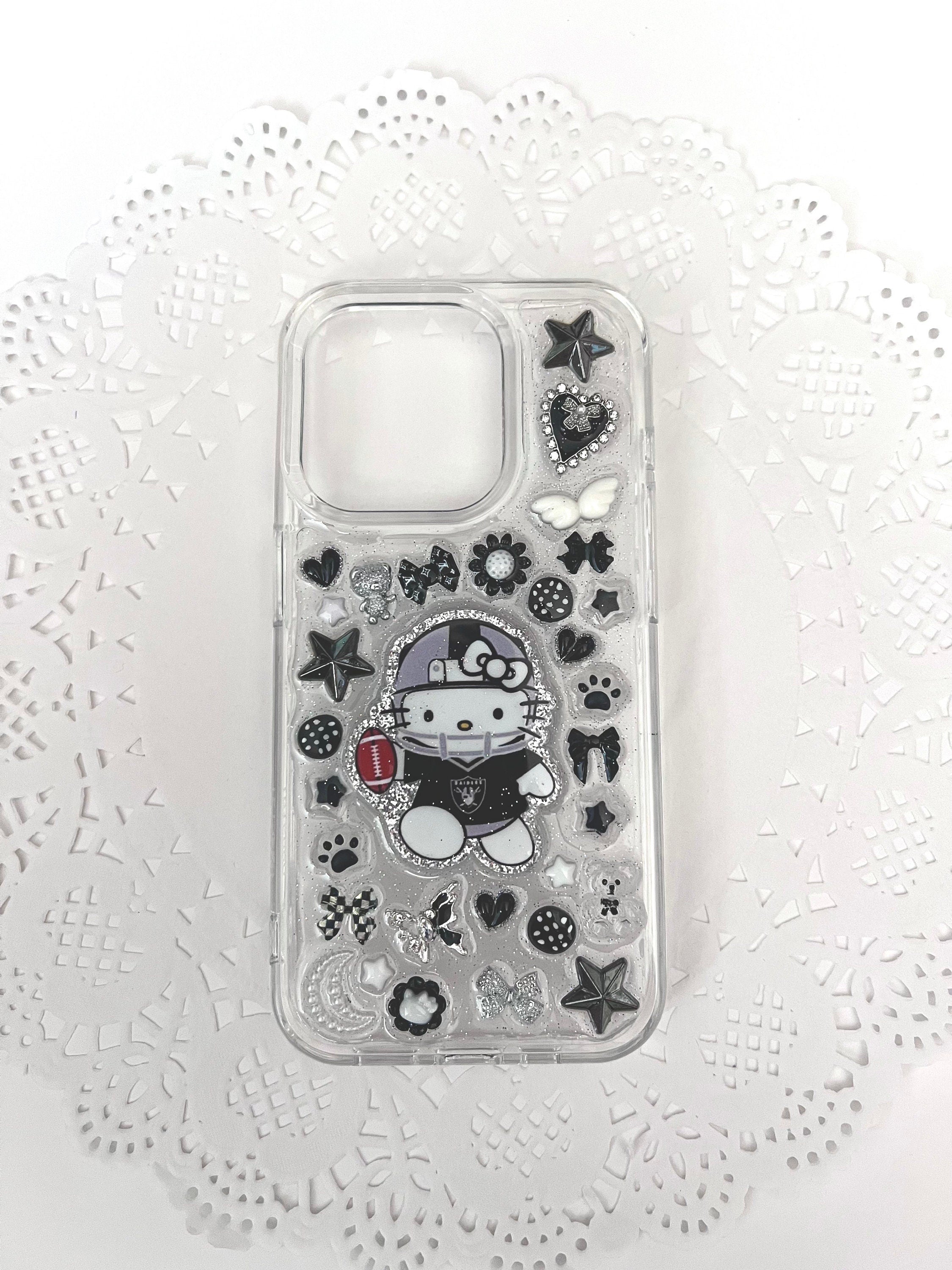 Raiders Hello Kitty iPhone 15 Pro Case