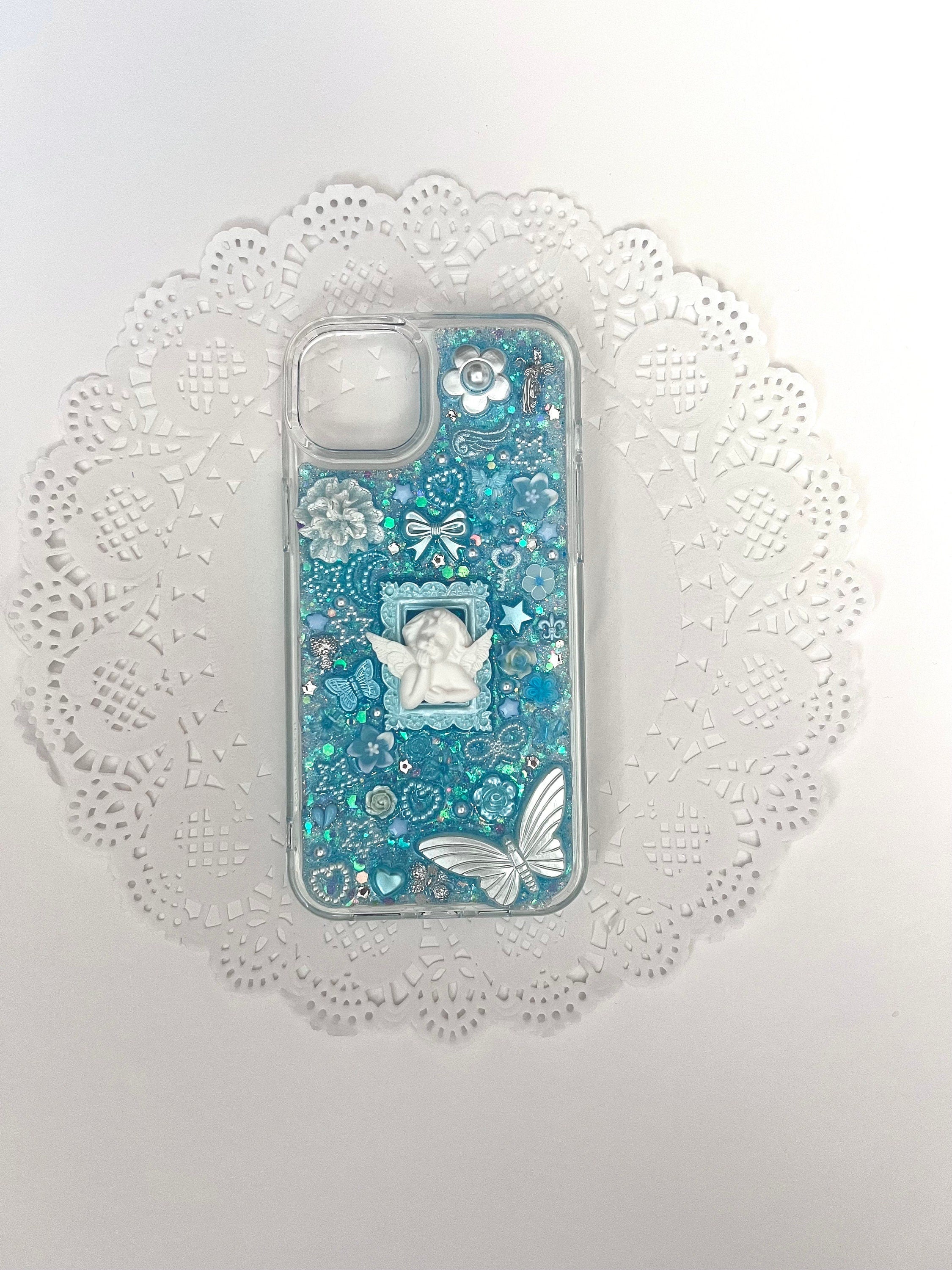 Blue Coquette iPhone 14 / 15 Plus 3D Phone Case