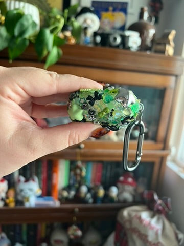 Custom Airpods Case: Glitter Charms, Kawaii Junk Style