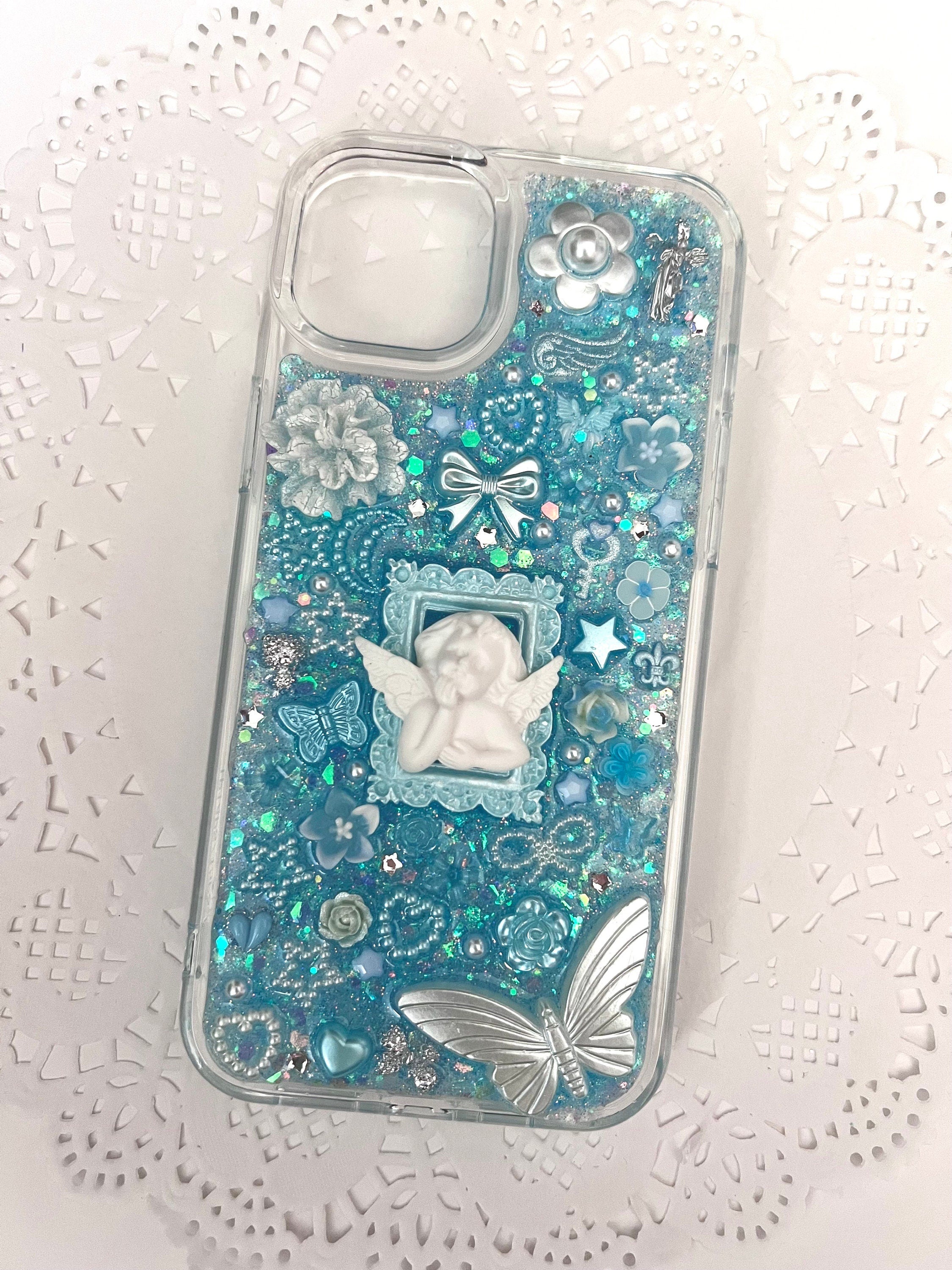 Blue Coquette iPhone 14 / 15 Plus 3D Phone Case