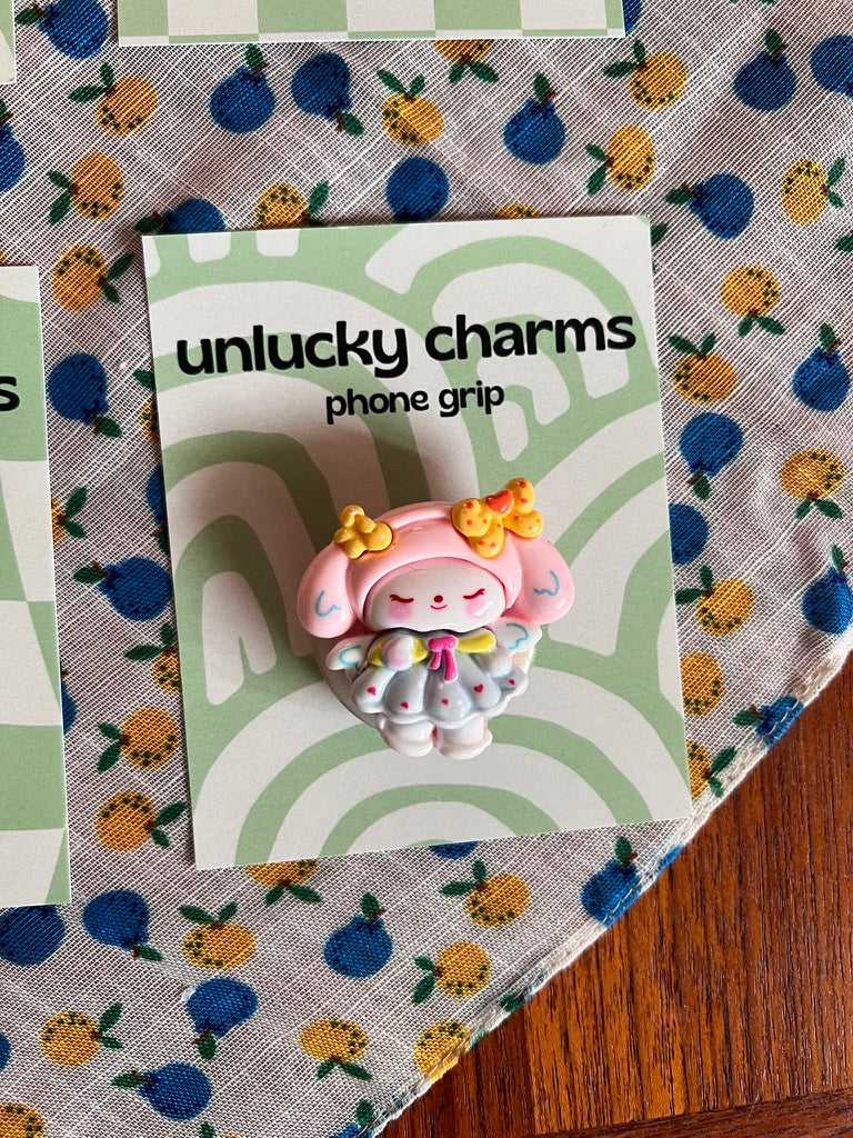 sanrio character inspired 3D phone grips / phone accessories / hello kitty, pompompurin, cinnamoroll, kuromi & more