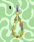 Yellow Handmade Beaded Wristlets