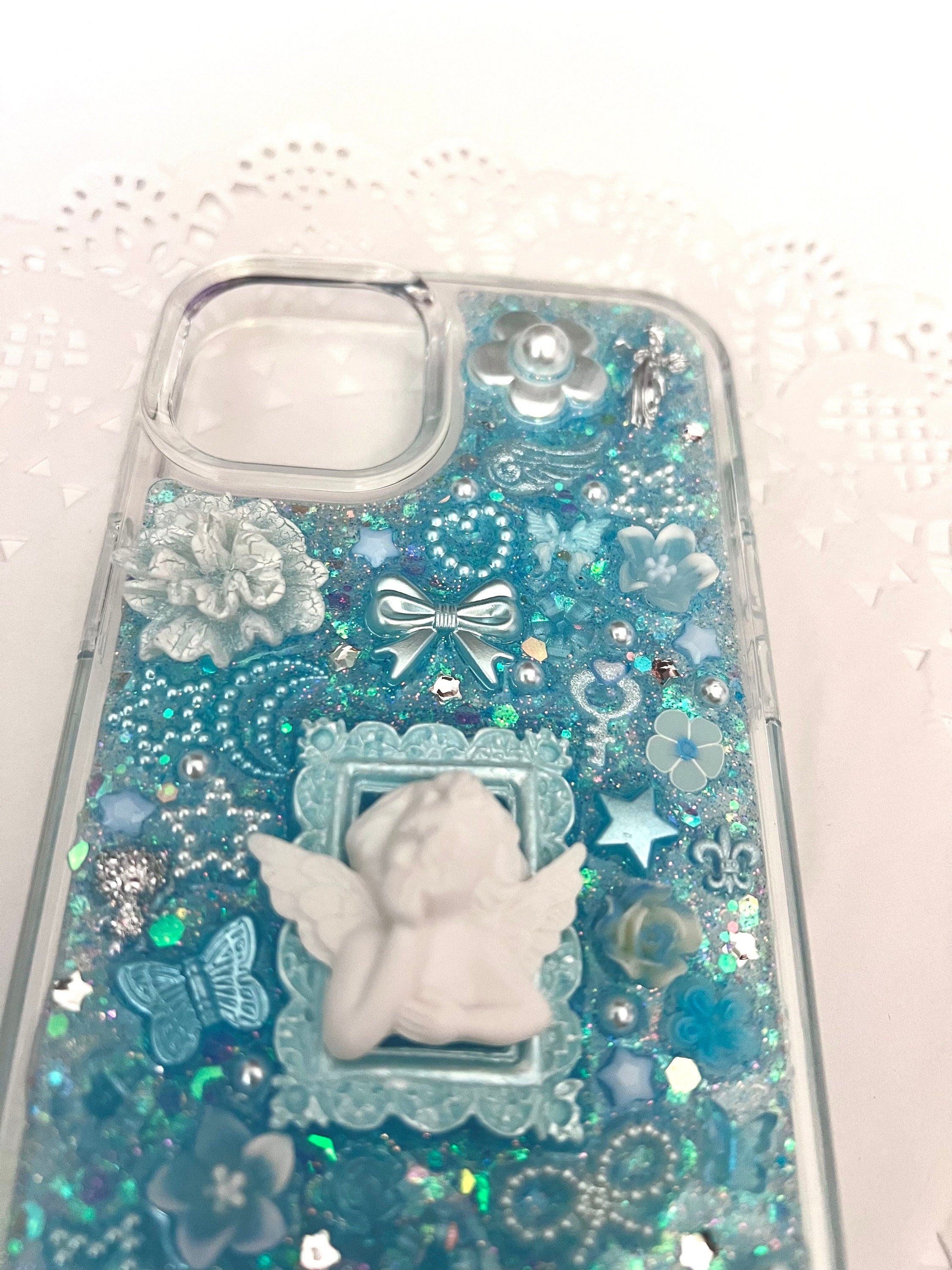 Blue Coquette iPhone 14 / 15 Plus 3D Phone Case