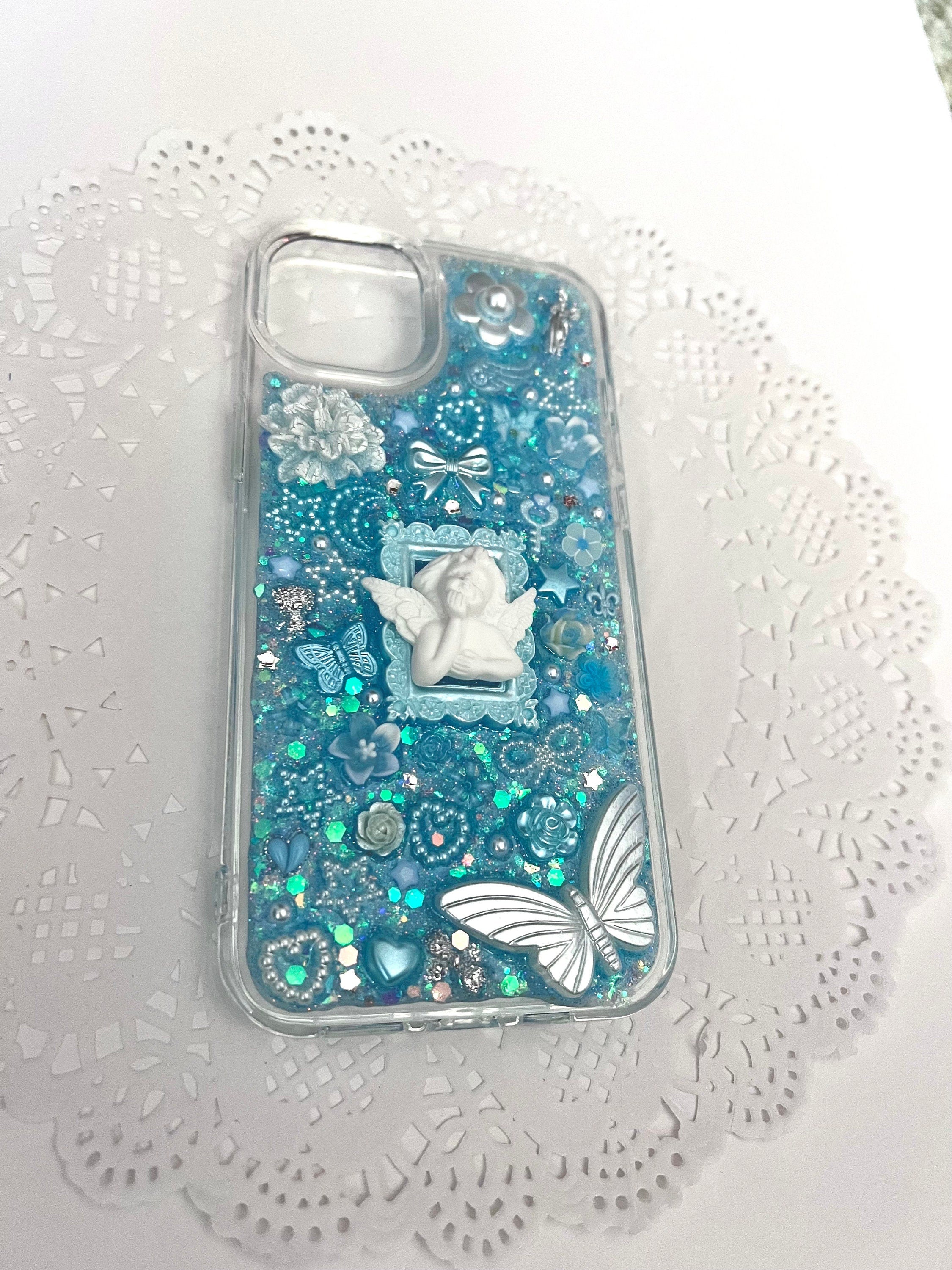 Blue Coquette iPhone 14 / 15 Plus 3D Phone Case