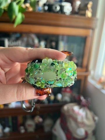 Custom Airpods Case: Glitter Charms, Kawaii Junk Style