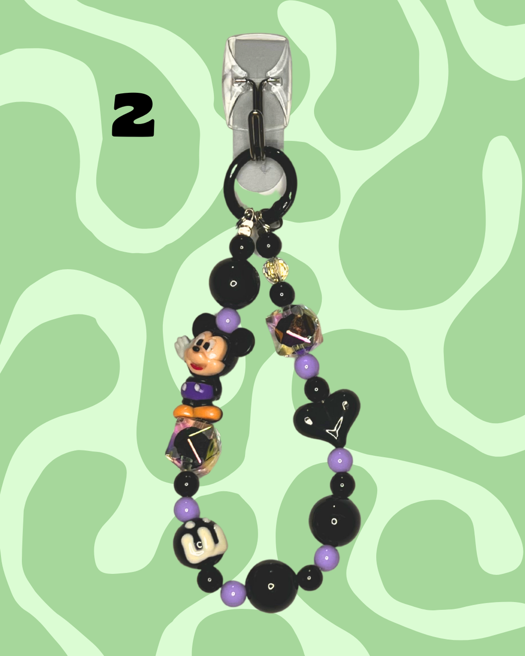 Mr. Mouse Handmade Beaded Wristlets