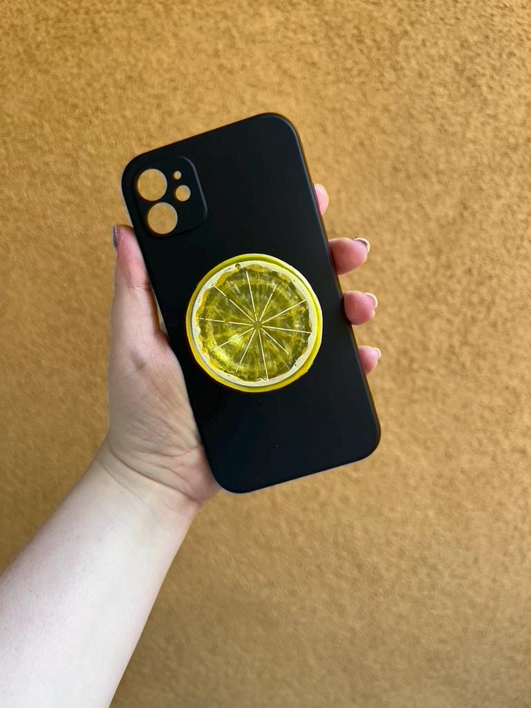 fruit phone grip!