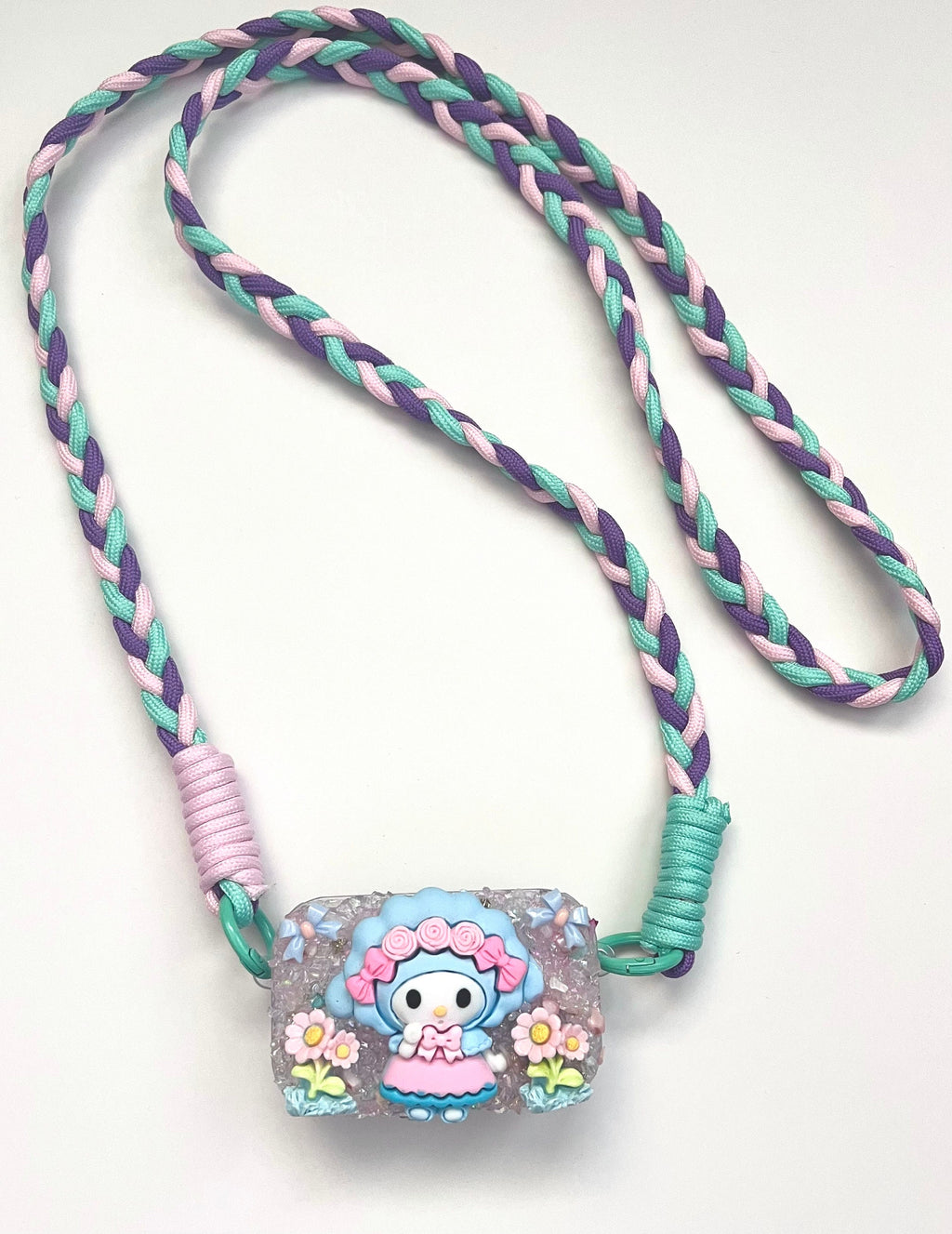 Sanrio My Sweet Piano Phone Clip with Mirror and Cross Body Lanyard