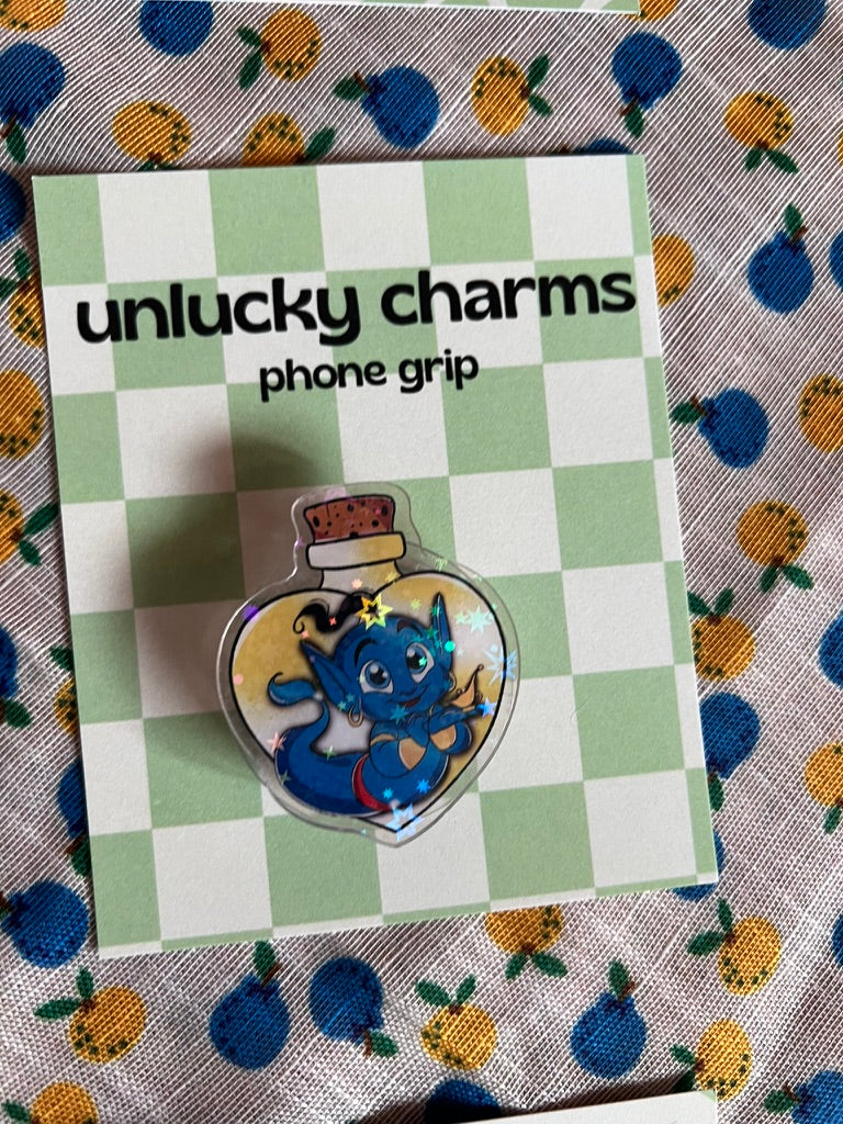 disney character inspired phone grips / phone accessories / mickey, hercules, simba, jack skellington