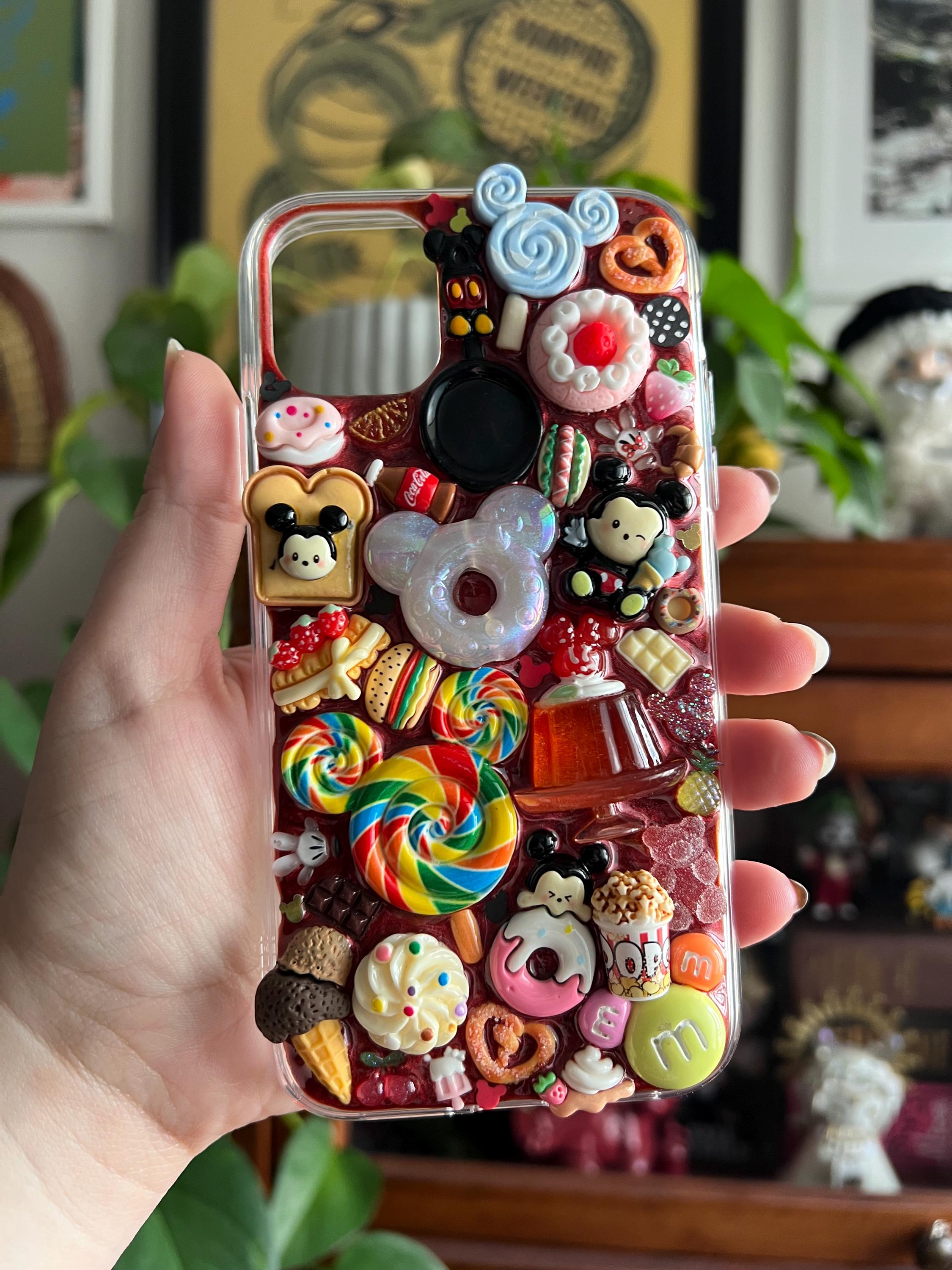 Kawaii Mickey & Disney Parks Snacks Inspired 3D Deco Phone Case