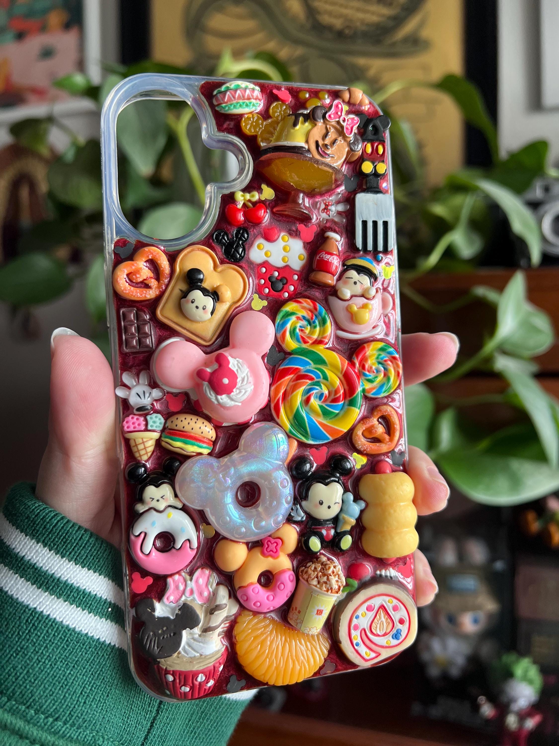 Kawaii Mickey & Disney Parks Snacks Inspired 3D Deco Phone Case