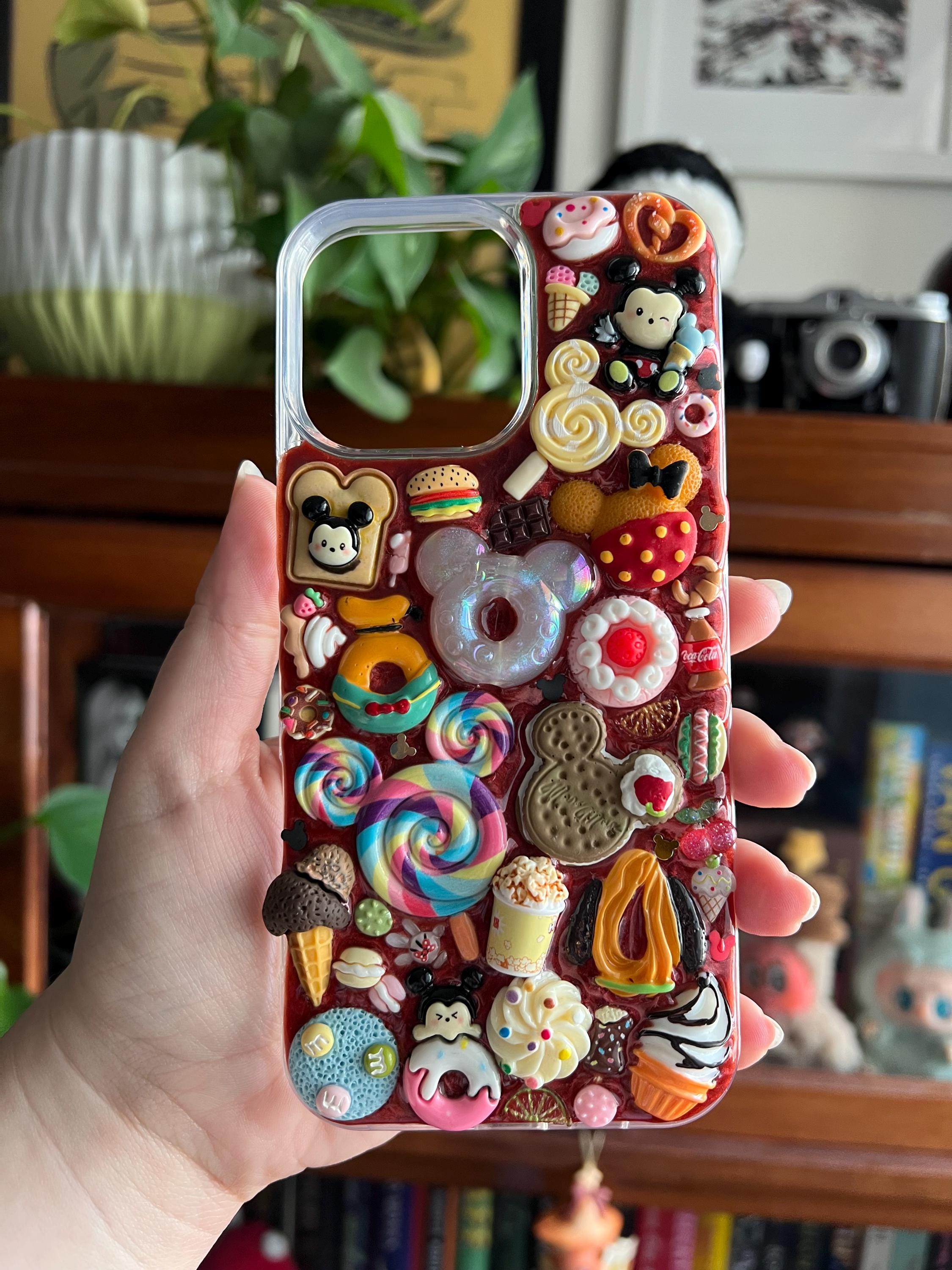 Kawaii Mickey & Disney Parks Snacks Inspired 3D Deco Phone Case