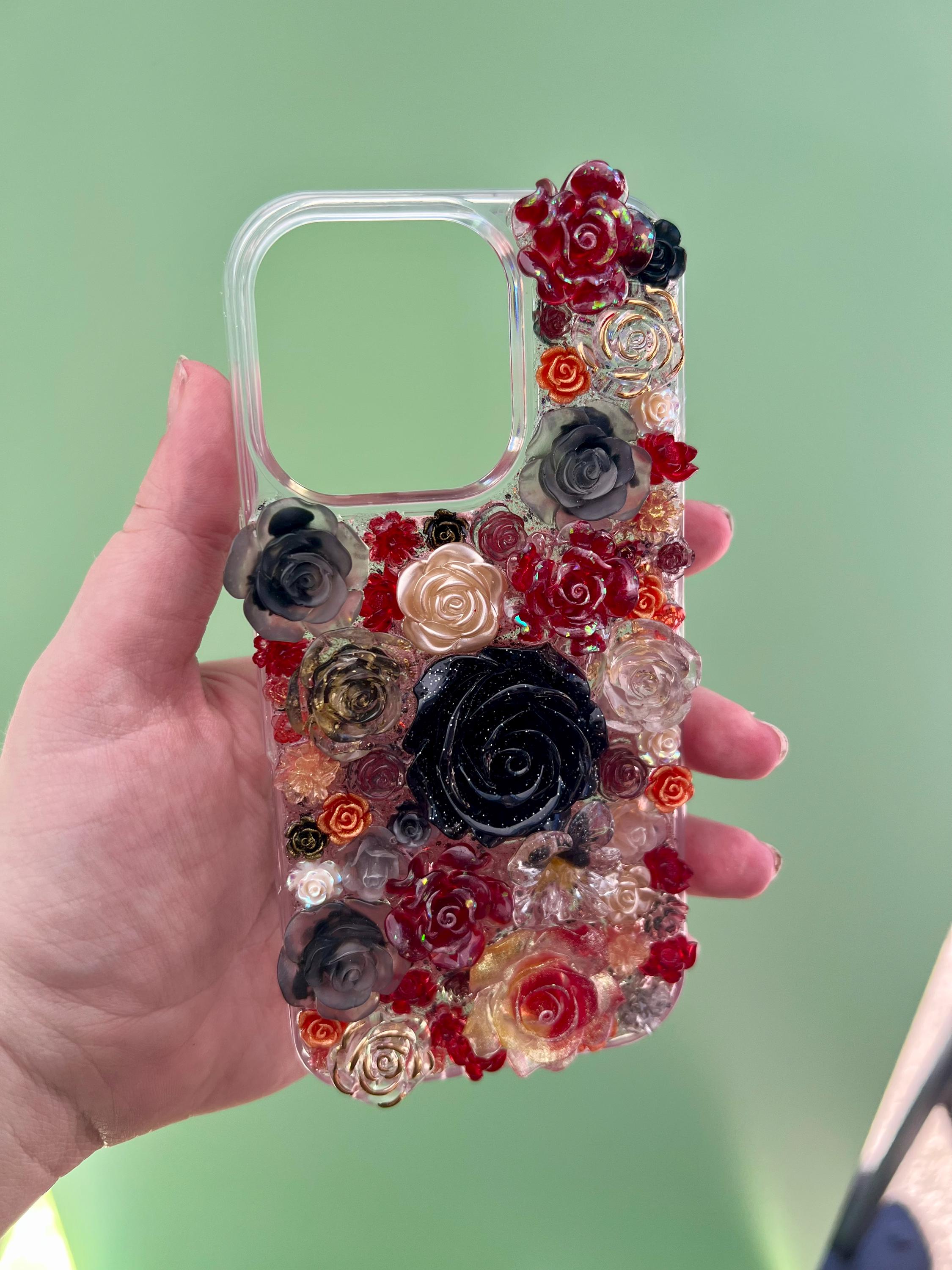 Floral Themed 3D Phone Case