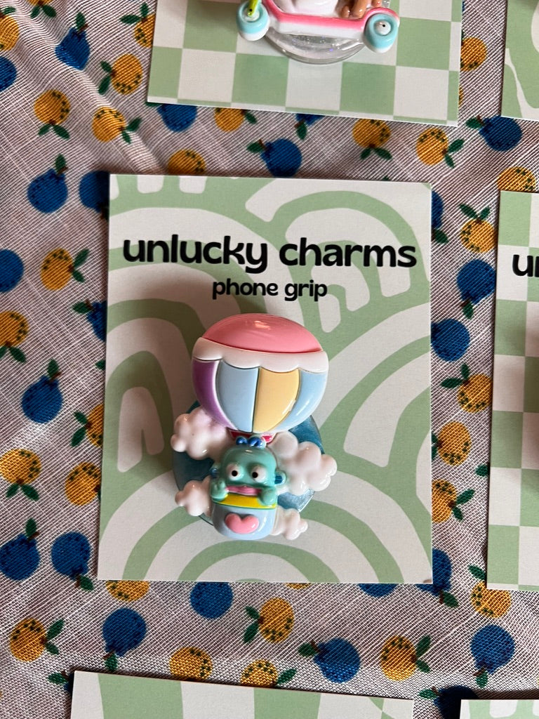 sanrio character inspired 3D phone grips / phone accessories / hello kitty, pompompurin, cinnamoroll, kuromi & more