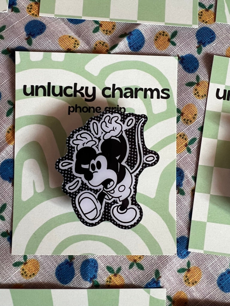 disney character inspired phone grips / phone accessories / mickey, hercules, simba, jack skellington