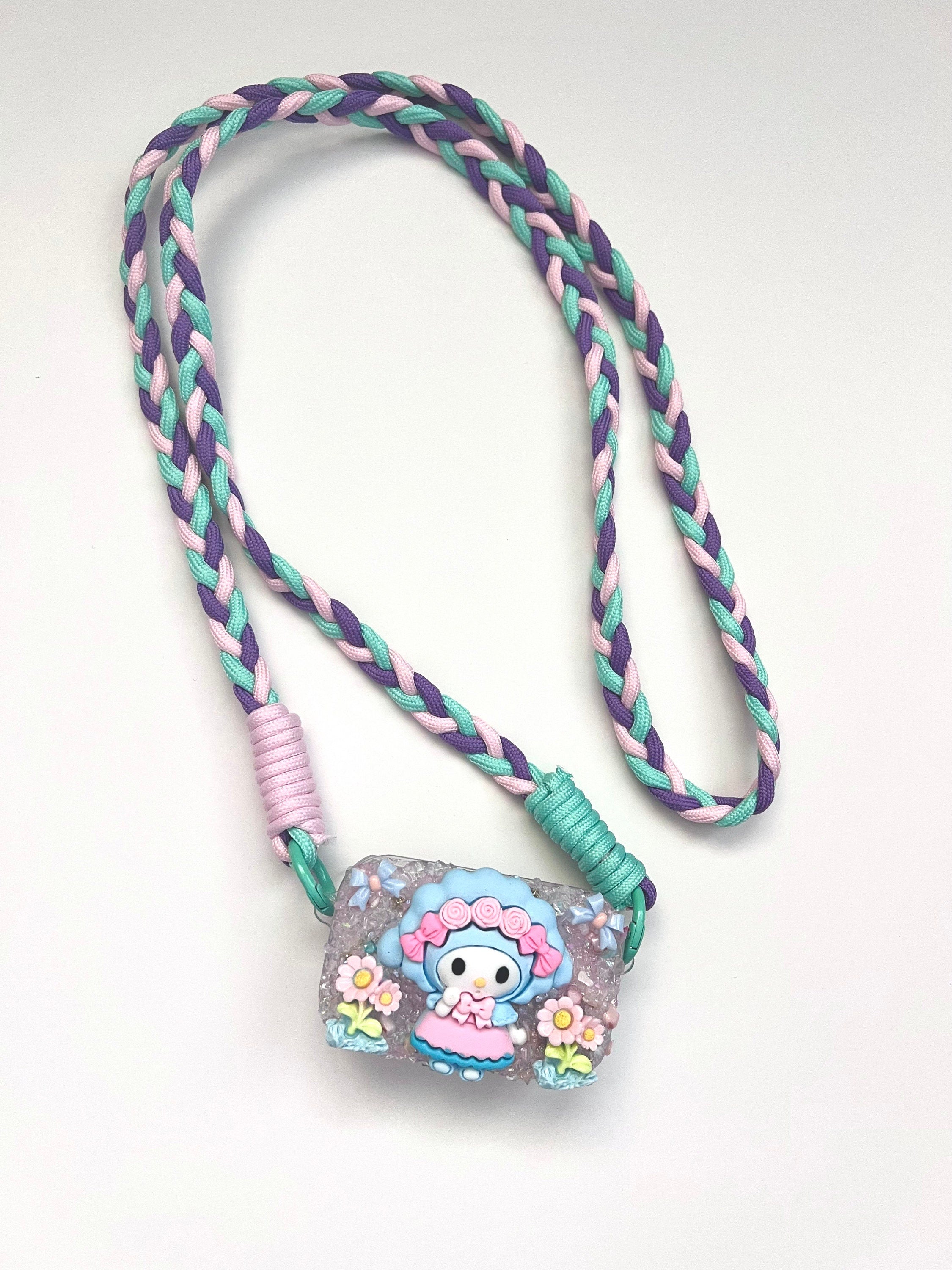 Sanrio My Sweet Piano Phone Clip with Mirror and Cross Body Lanyard