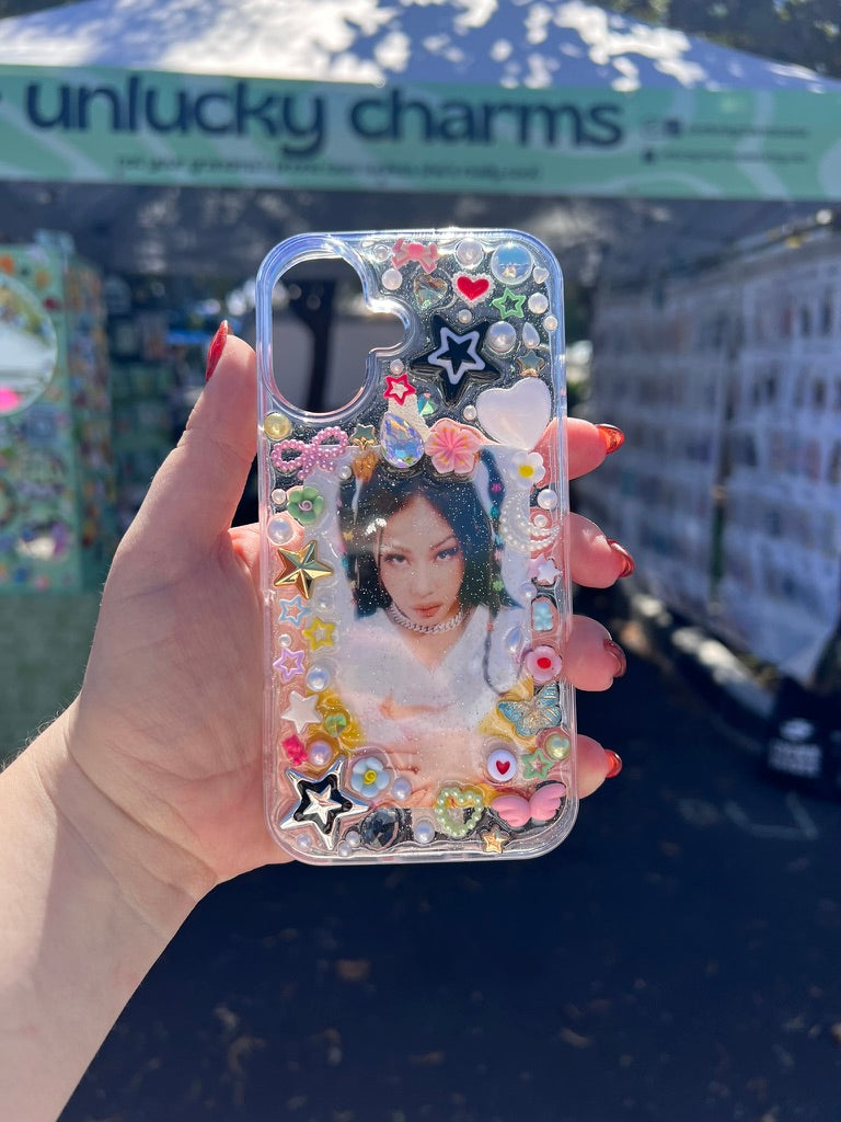 Photo Card Friendly 3D Deco Phone Case Handmade