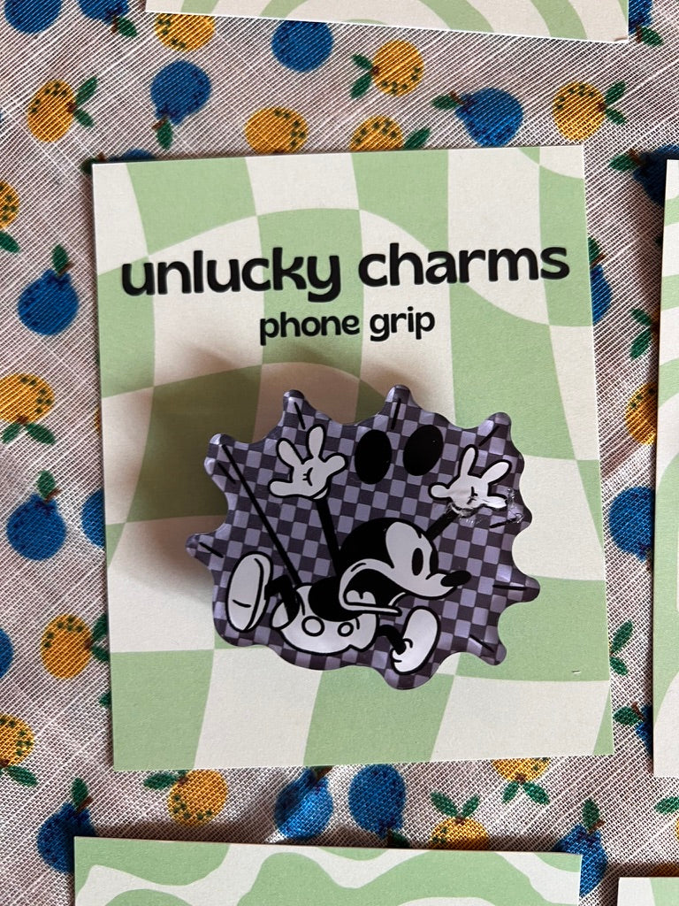 disney character inspired phone grips / phone accessories / mickey, hercules, simba, jack skellington