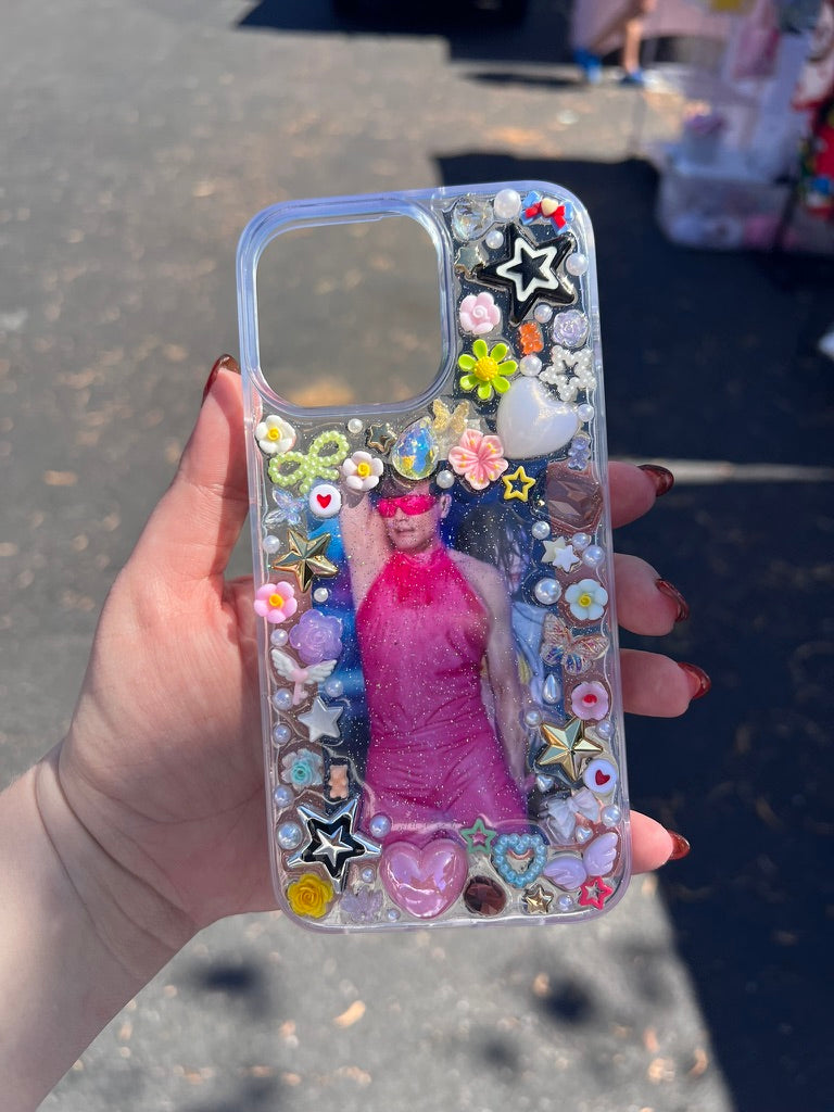 Photo Card Friendly 3D Deco Phone Case Handmade