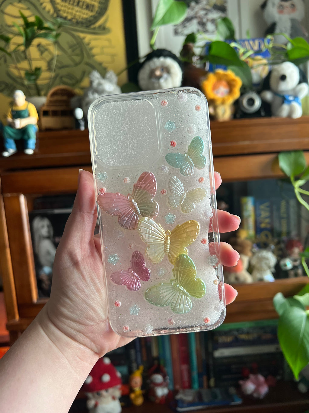 Butterfly Dreams 3D Deco Phone Case - Made to Order