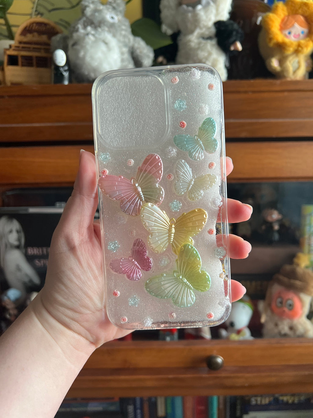 Butterfly Dreams 3D Deco Phone Case - Made to Order