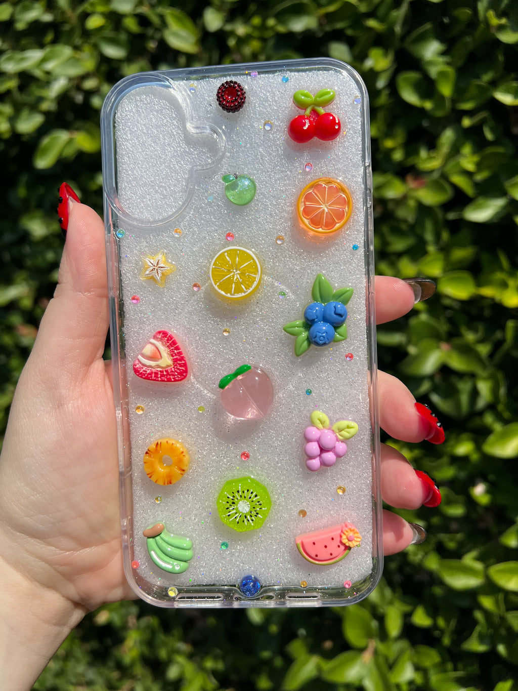 Fruity 3D Deco Phone Case - Made to Order
