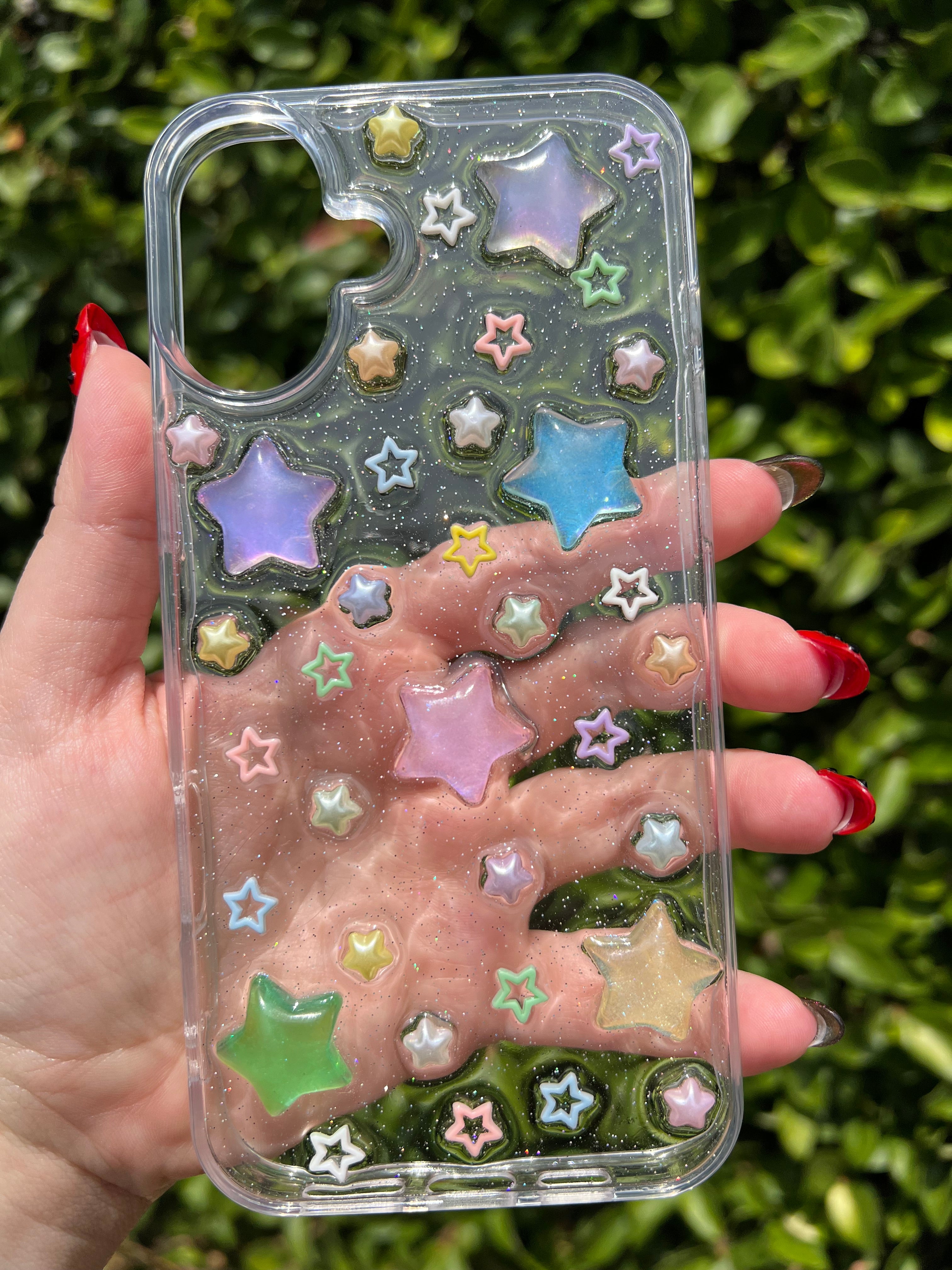 Starry Sky 3D Deco Phone Case - Made to Order