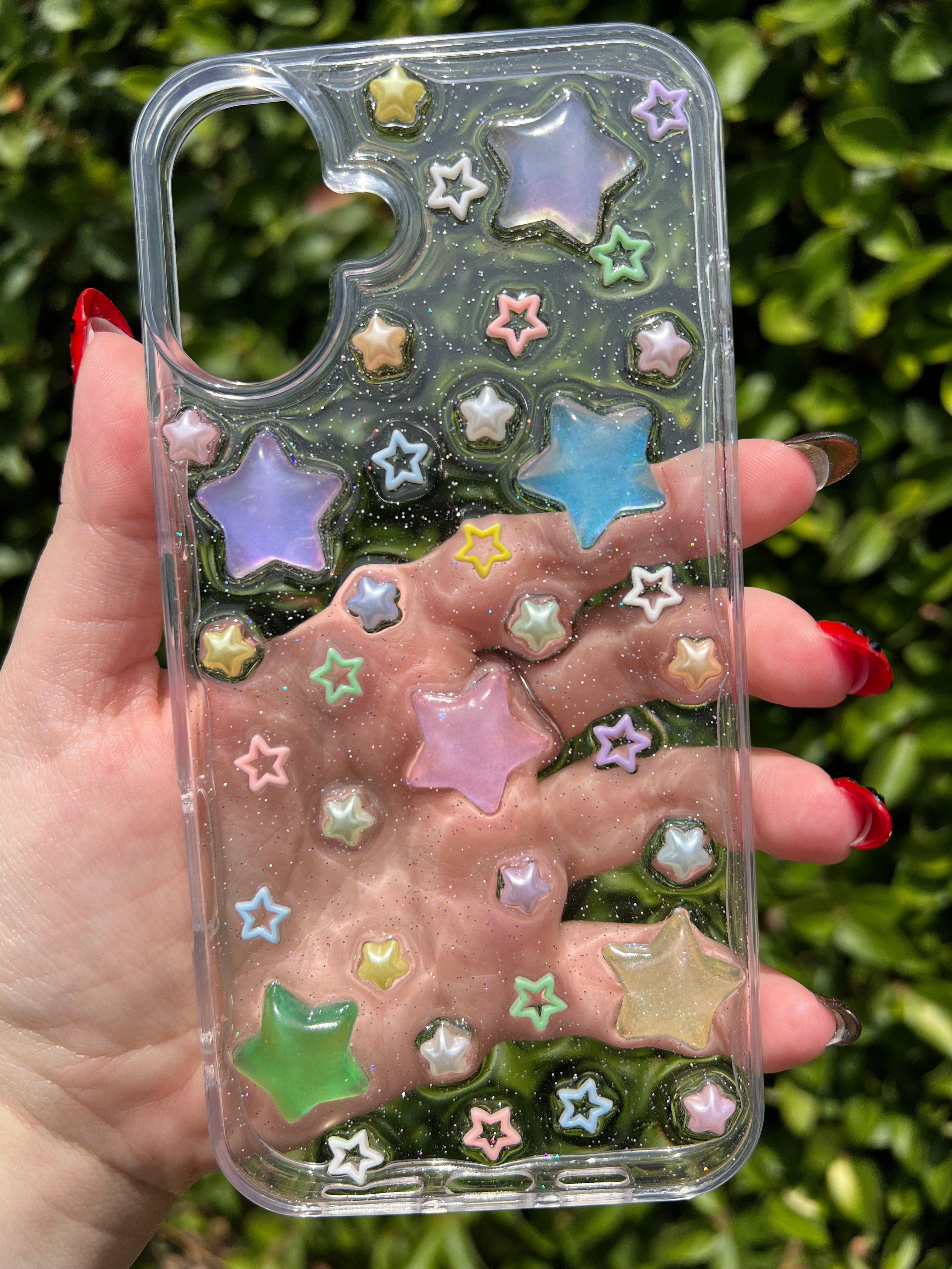 Starry Sky 3D Deco Phone Case - Made to Order