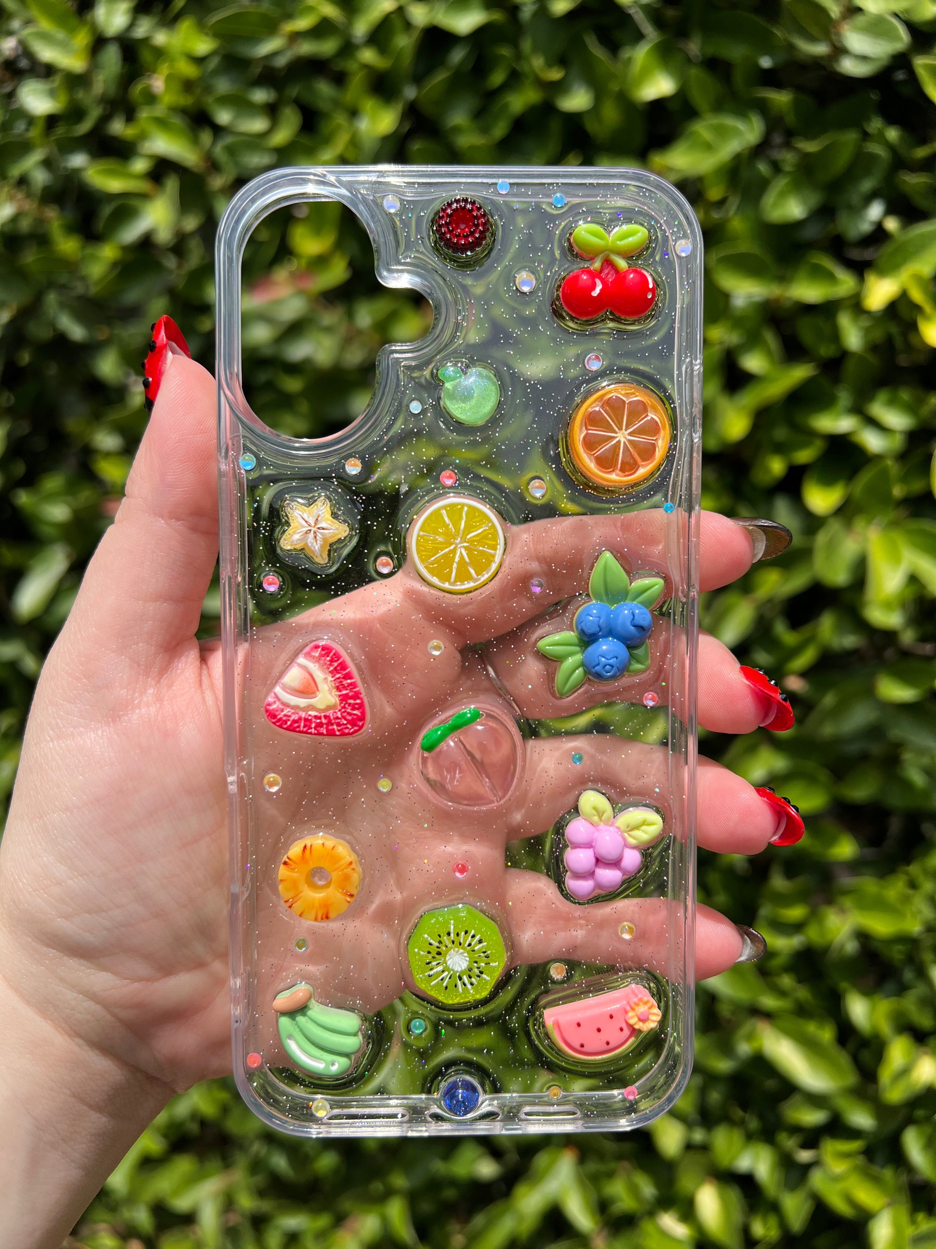 Fruity 3D Deco Phone Case - Made to Order