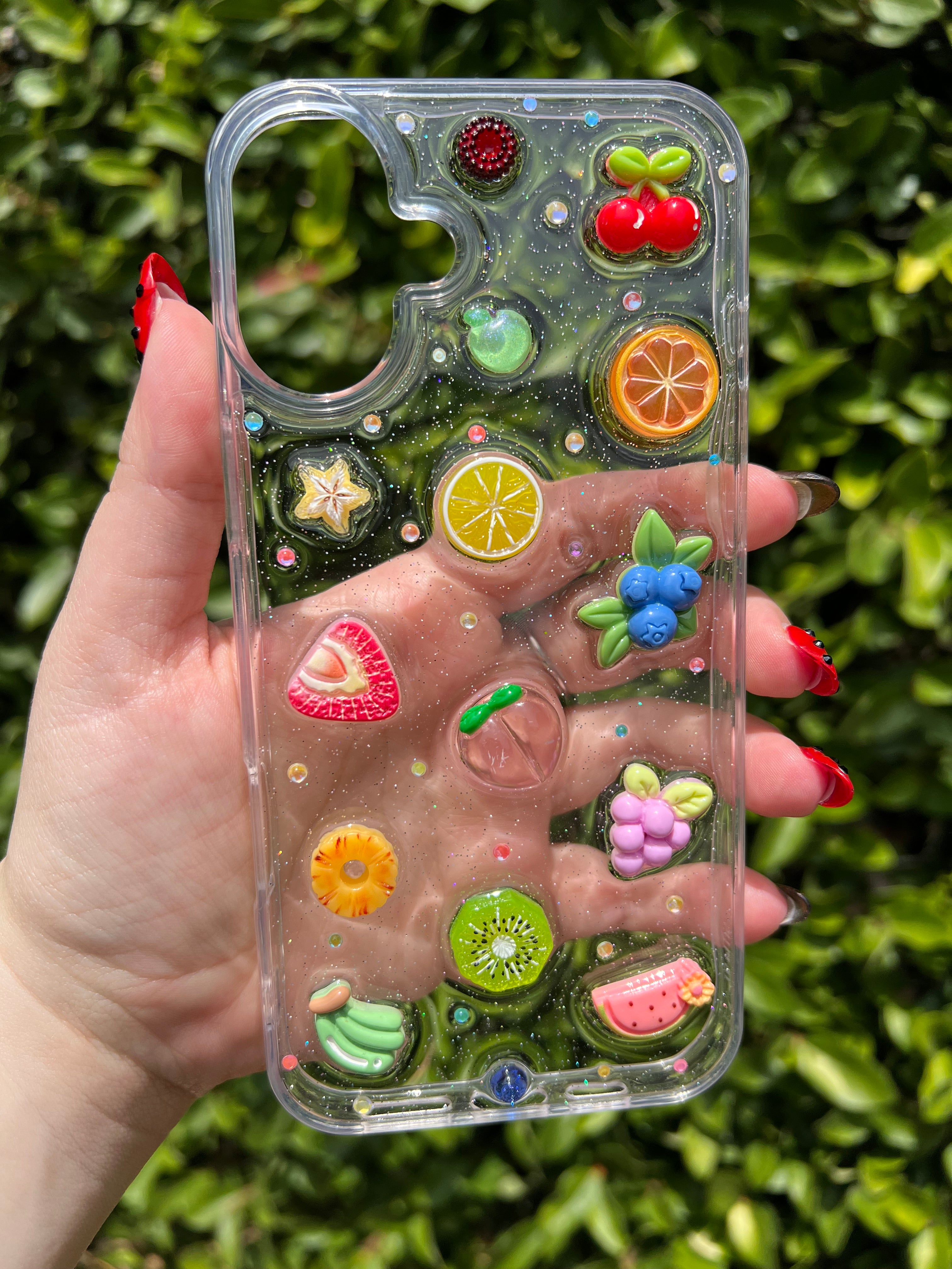 Fruity 3D Deco Phone Case - Made to Order