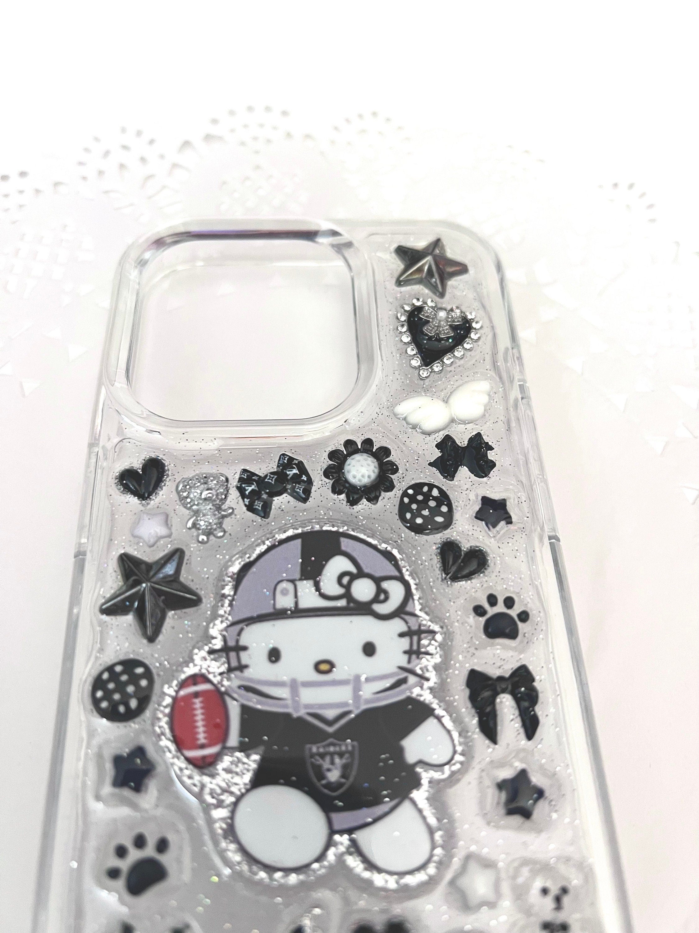 Raiders Hello Kitty iPhone 15 Pro Case