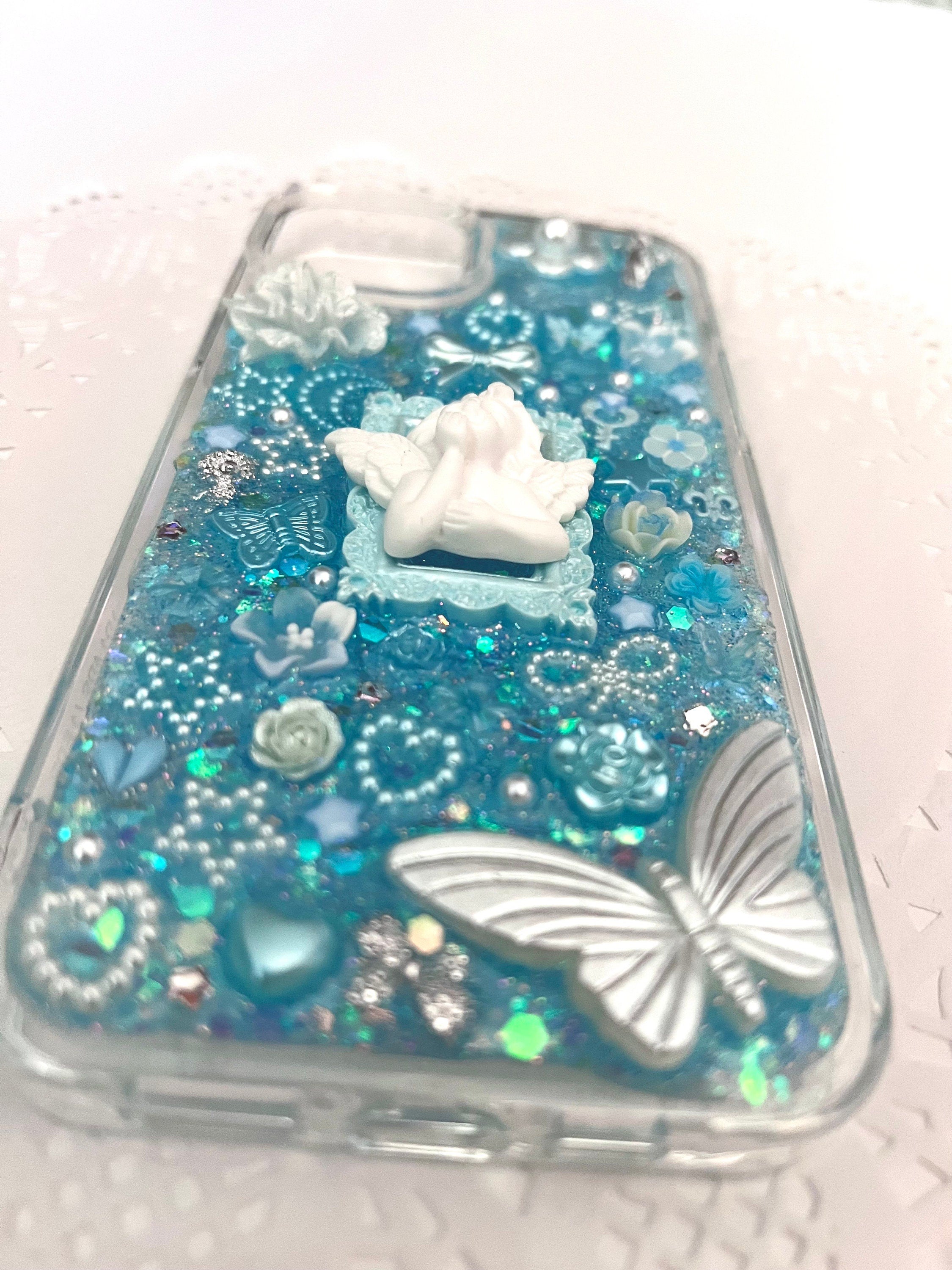 Blue Coquette iPhone 14 / 15 Plus 3D Phone Case