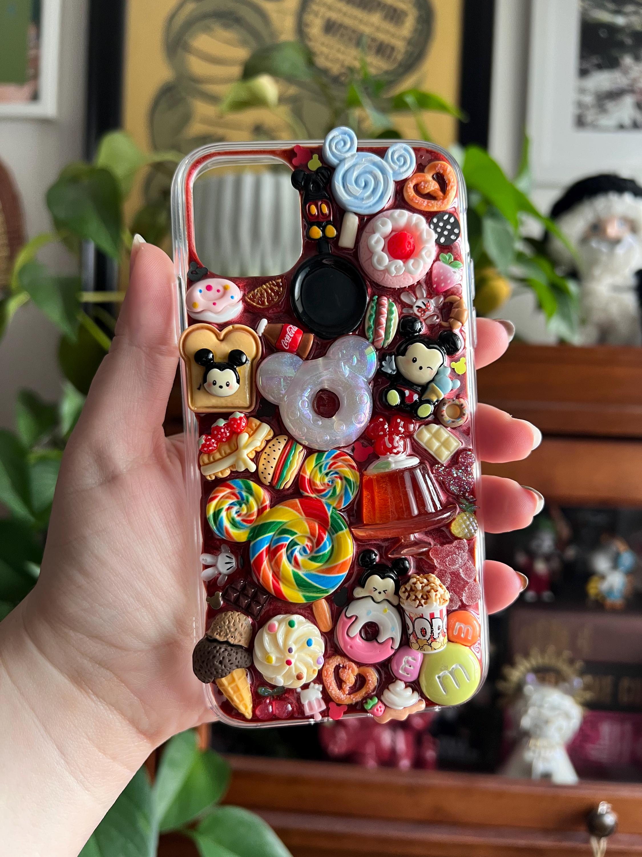 Kawaii Mickey & Disney Parks Snacks Inspired 3D Deco Phone Case