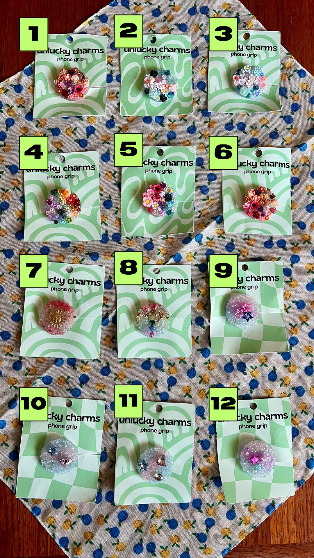 pride flag inspired phone grips / phone accessories