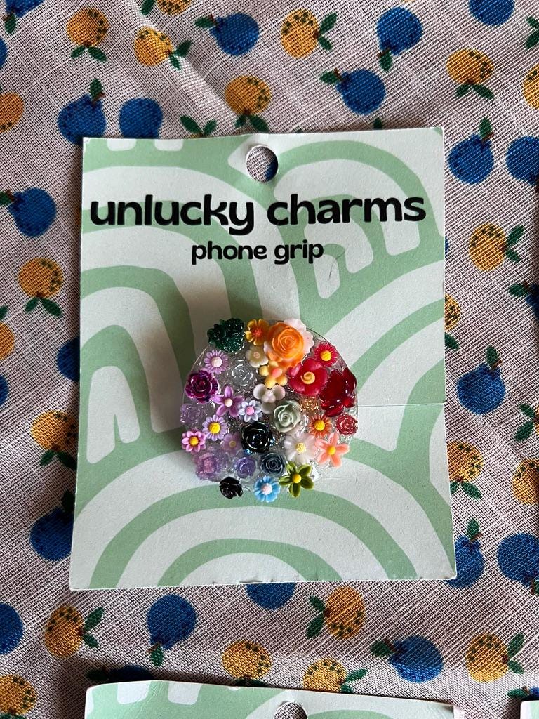 pride flag inspired phone grips / phone accessories