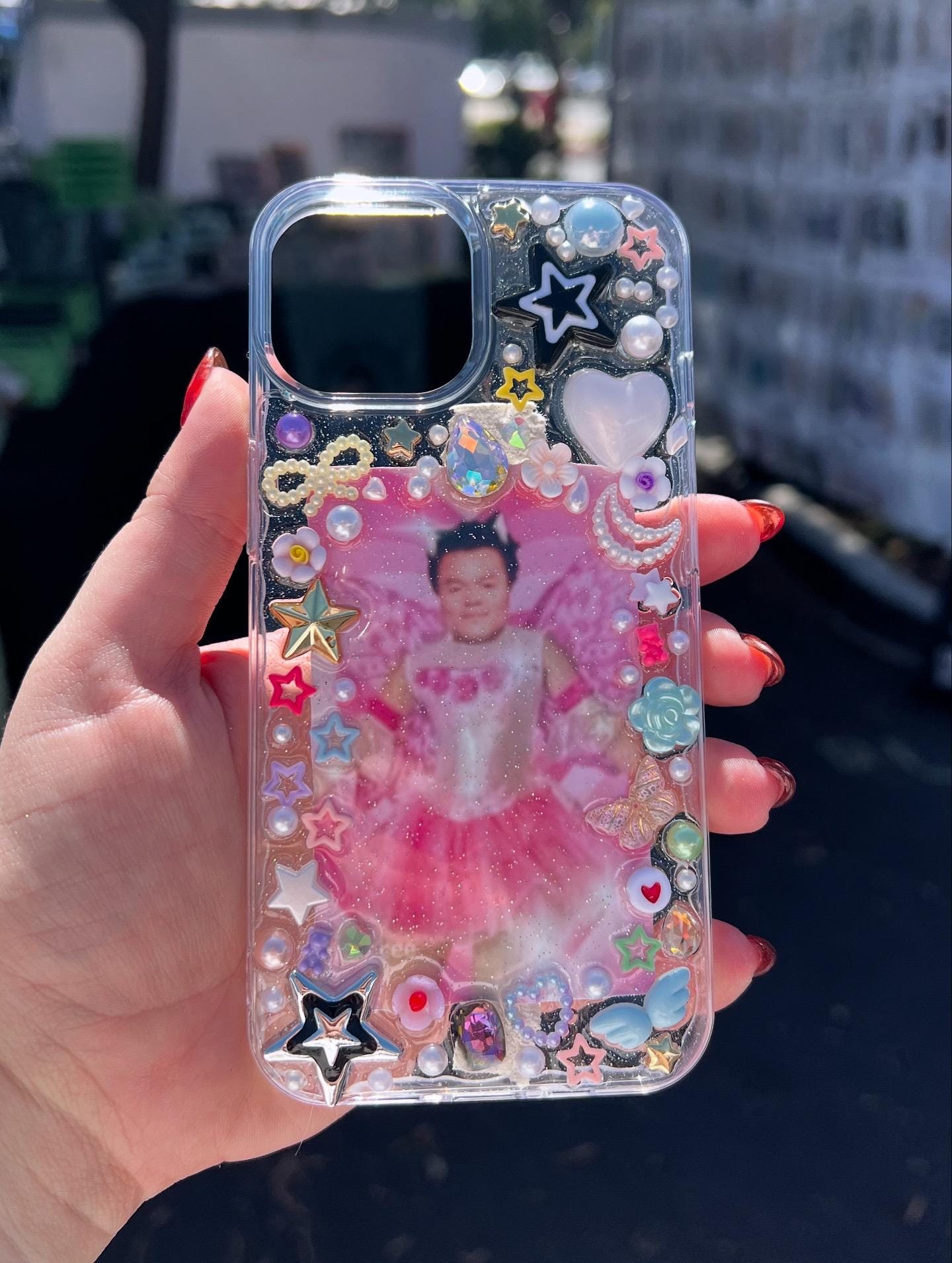 Photo Card Friendly 3D Deco Phone Case Handmade
