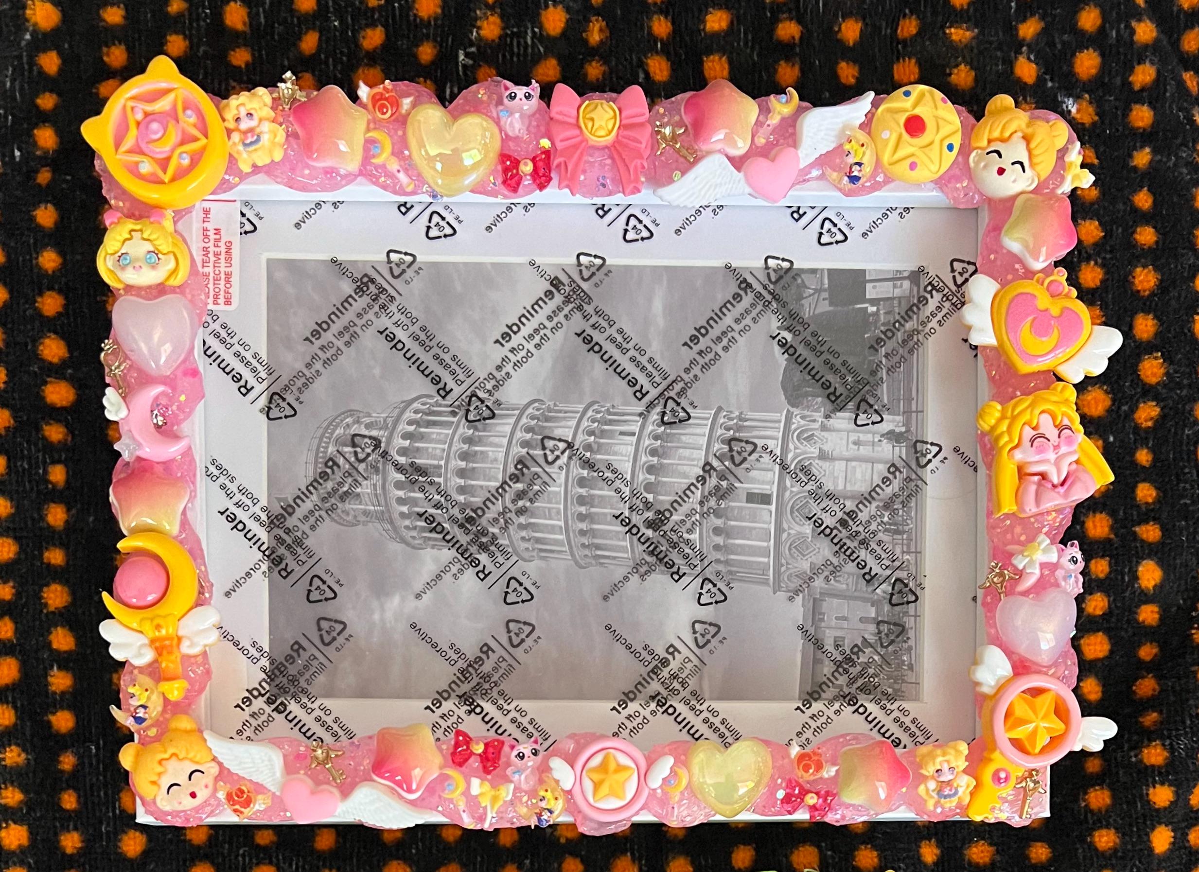 Sailor Moon Inspired Picture Frame | Magical Girl Decor | Kawaii Anime Frame | 5x7”