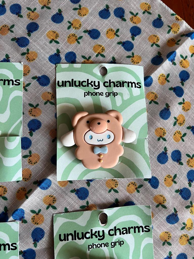 sanrio inspired phone grips / phone accessories / hello kitty, pompompurin, cinnamoroll
