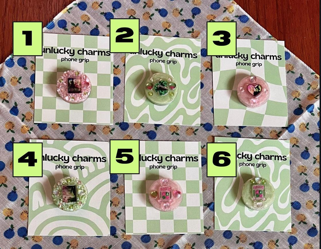 wicked inspired 3D phone grips / phone accessories / shiz, wiz, glinda, elphaba