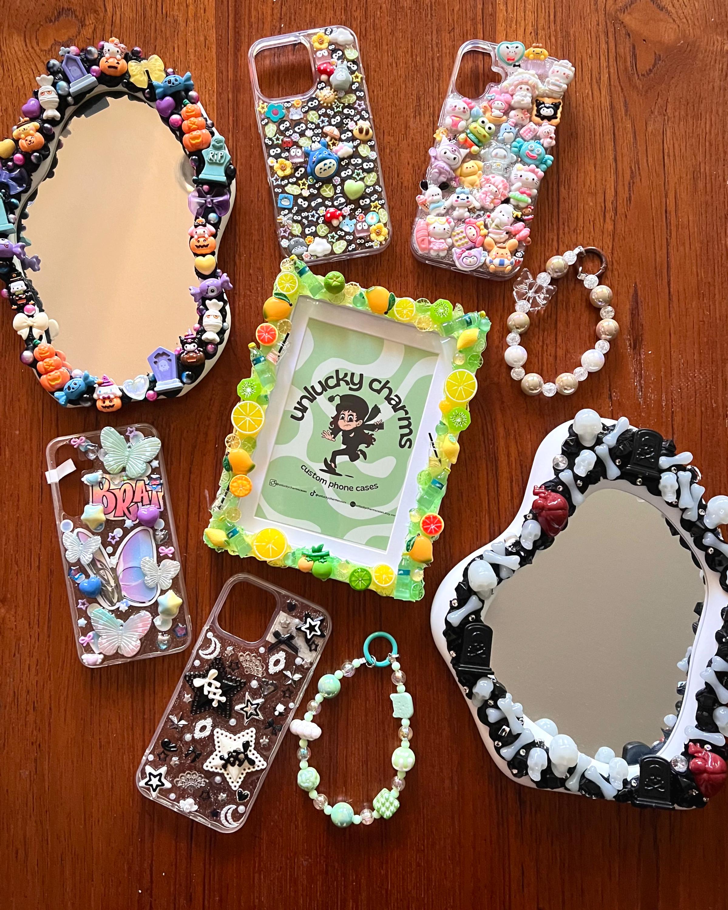 Handmade Citrus Picture Frame | Fruit & Sprite Decor, 5x7