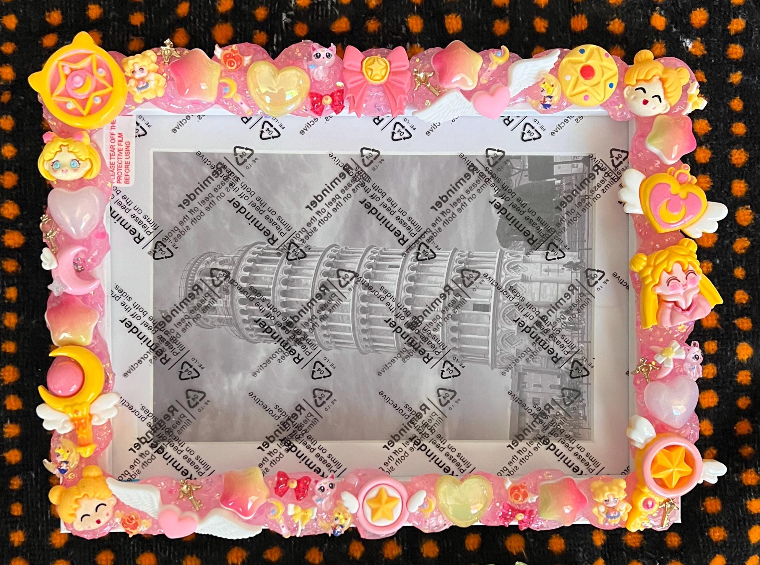 Sailor Moon Inspired Picture Frame | Magical Girl Decor | Kawaii Anime Frame | 5x7”