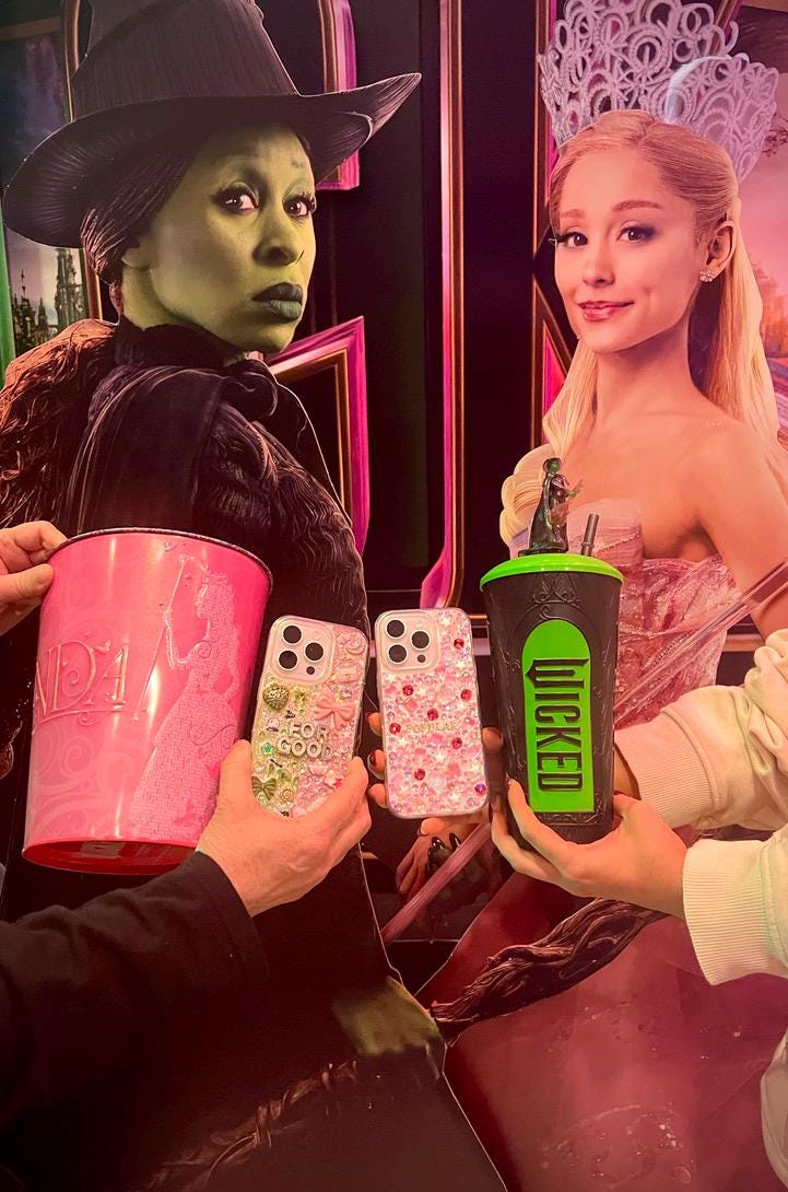 For Good - Wicked Inspired 3D Deco Phone Case - Protective Smartphone Accessory - Accessories