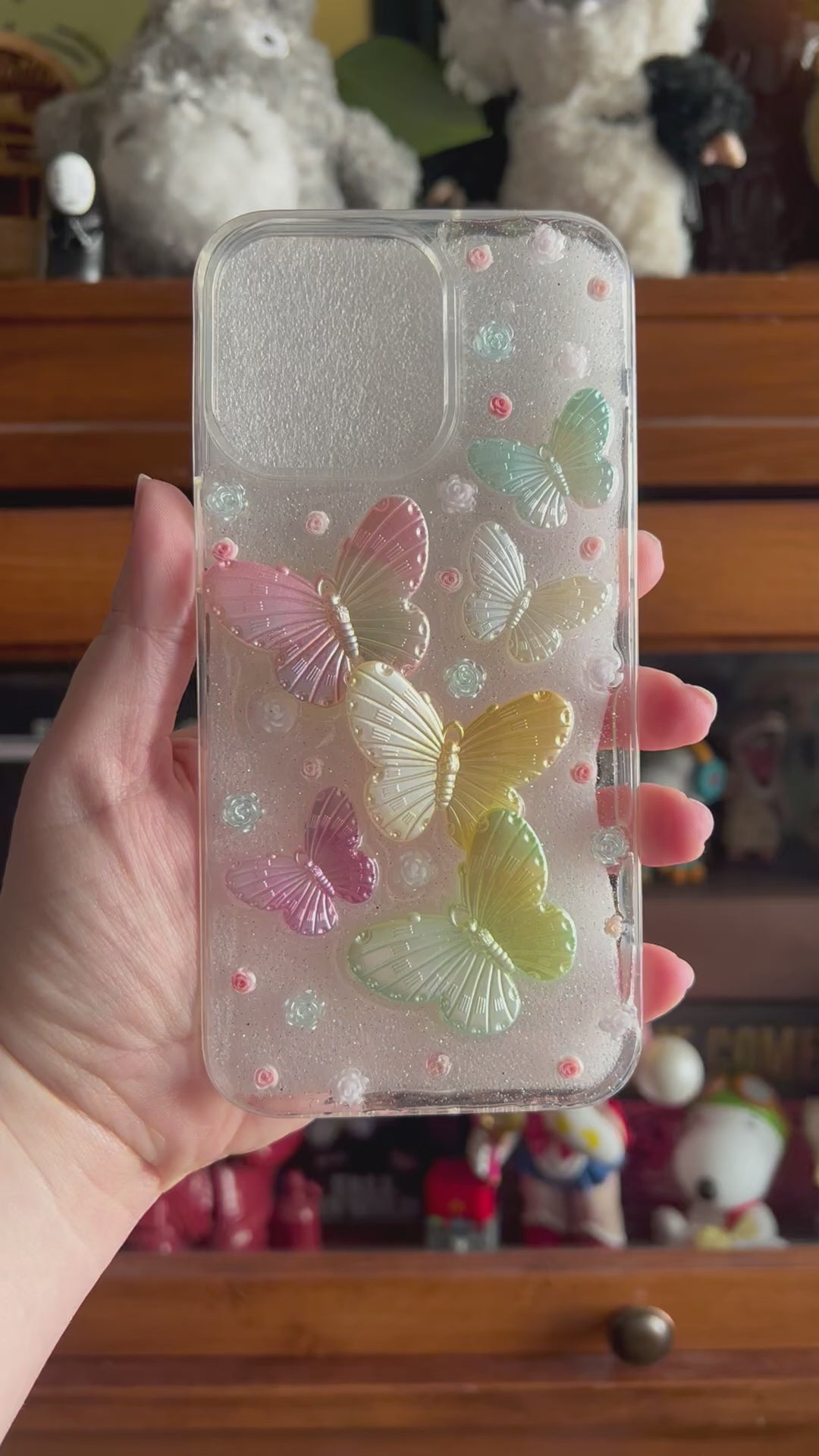 Butterfly Dreams 3D Deco Phone Case - Made to Order