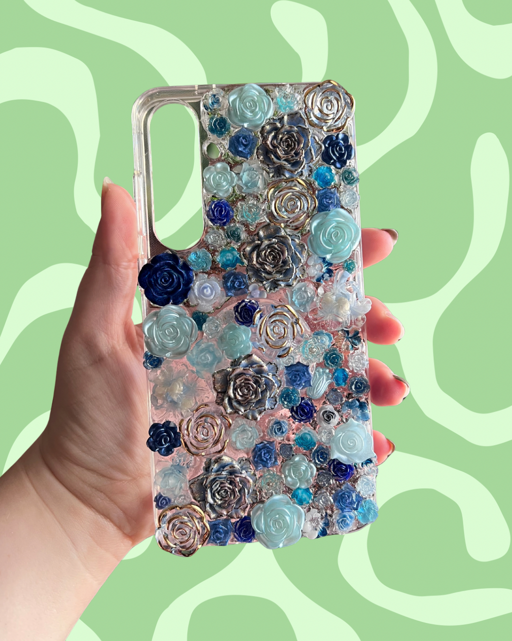 Floral Themed 3D Phone Case